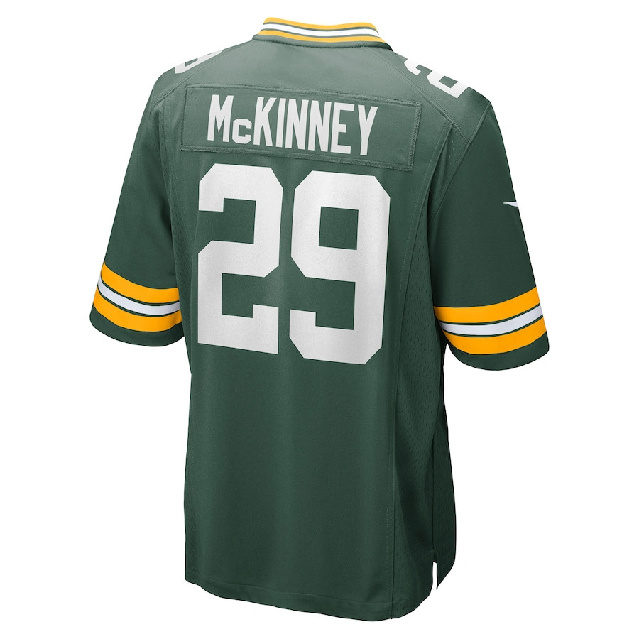 Xavier McKinney 29 Green Bay Packers Team Game Men Jersey - Green JS7291 Saliibo - Image 3
