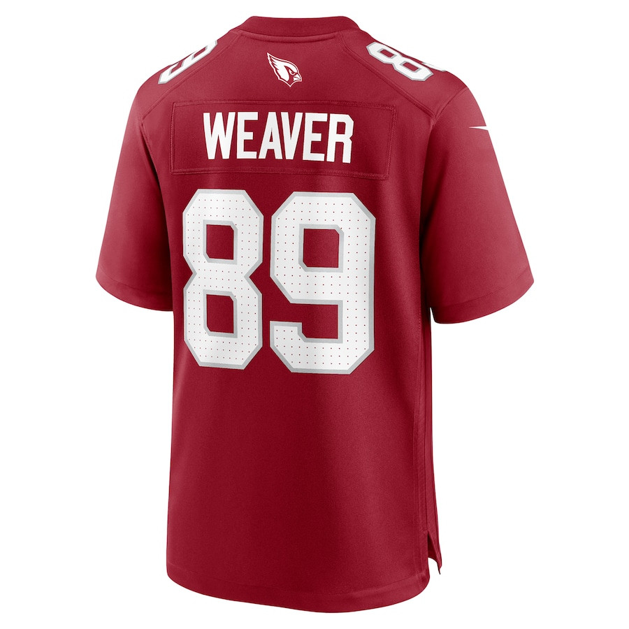 Xavier Weaver 89 Arizona Cardinals Team Game Men Jersey - Cardinal JS3438 Saliibo - Image 3