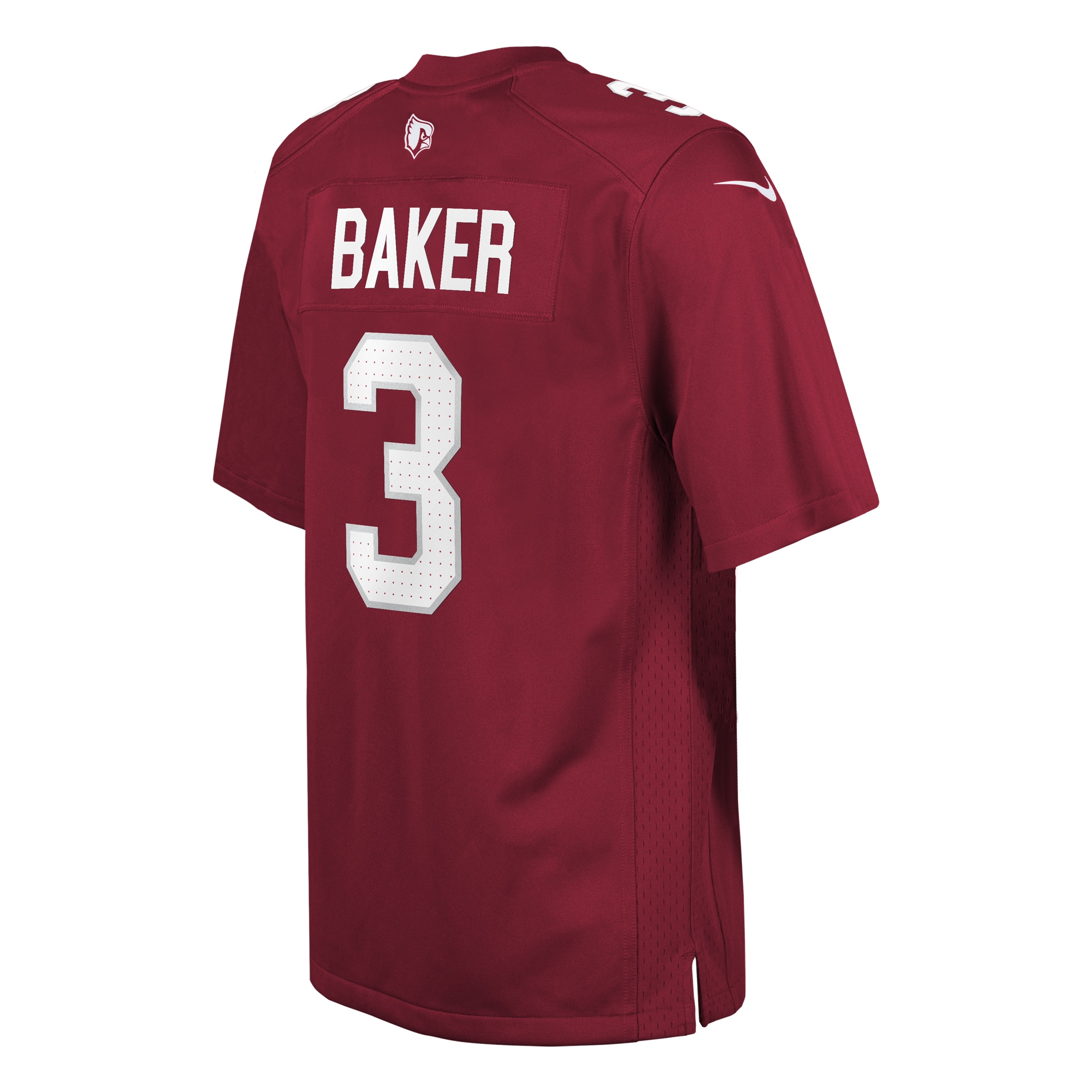Youth Arizona Cardinals Budda Baker Cardinal Game Jersey JS4389 Saliibo - Image 3