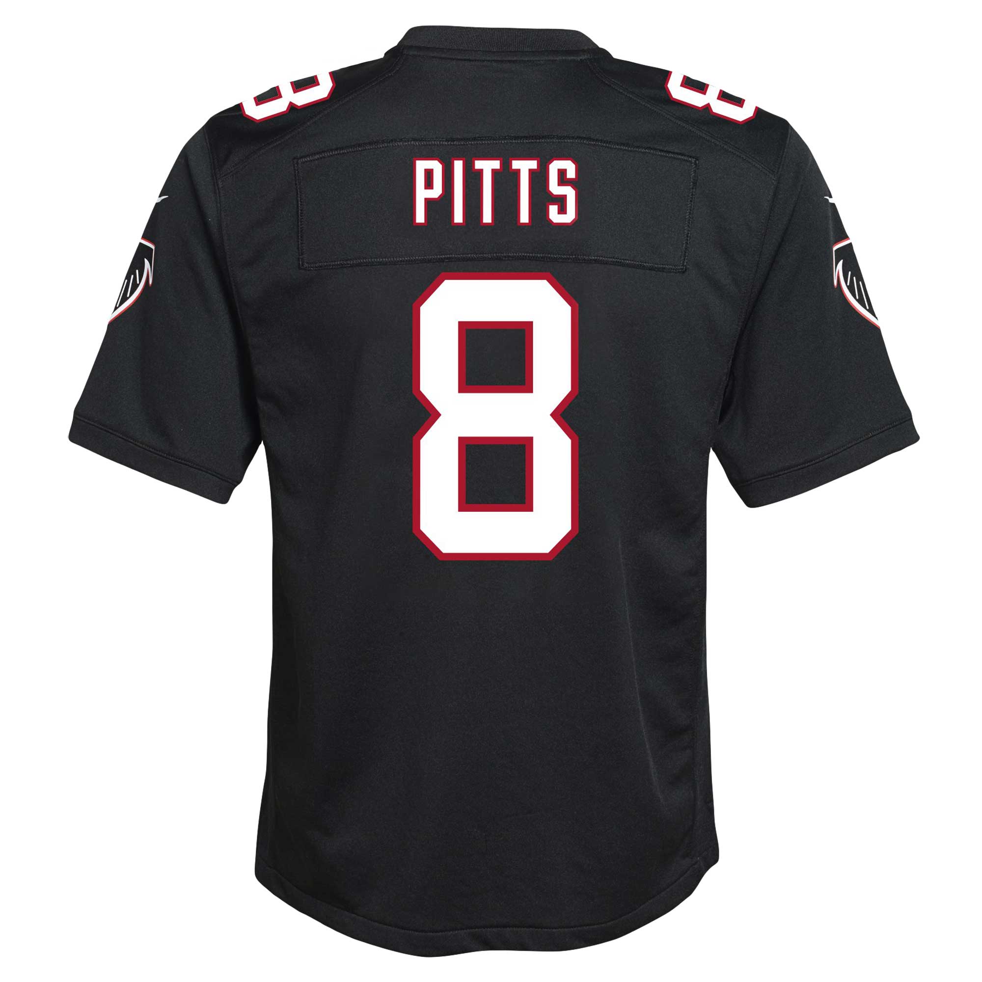 Youth Atlanta Falcons Kyle Pitts Black Game Jersey JS7338 Saliibo - Image 3