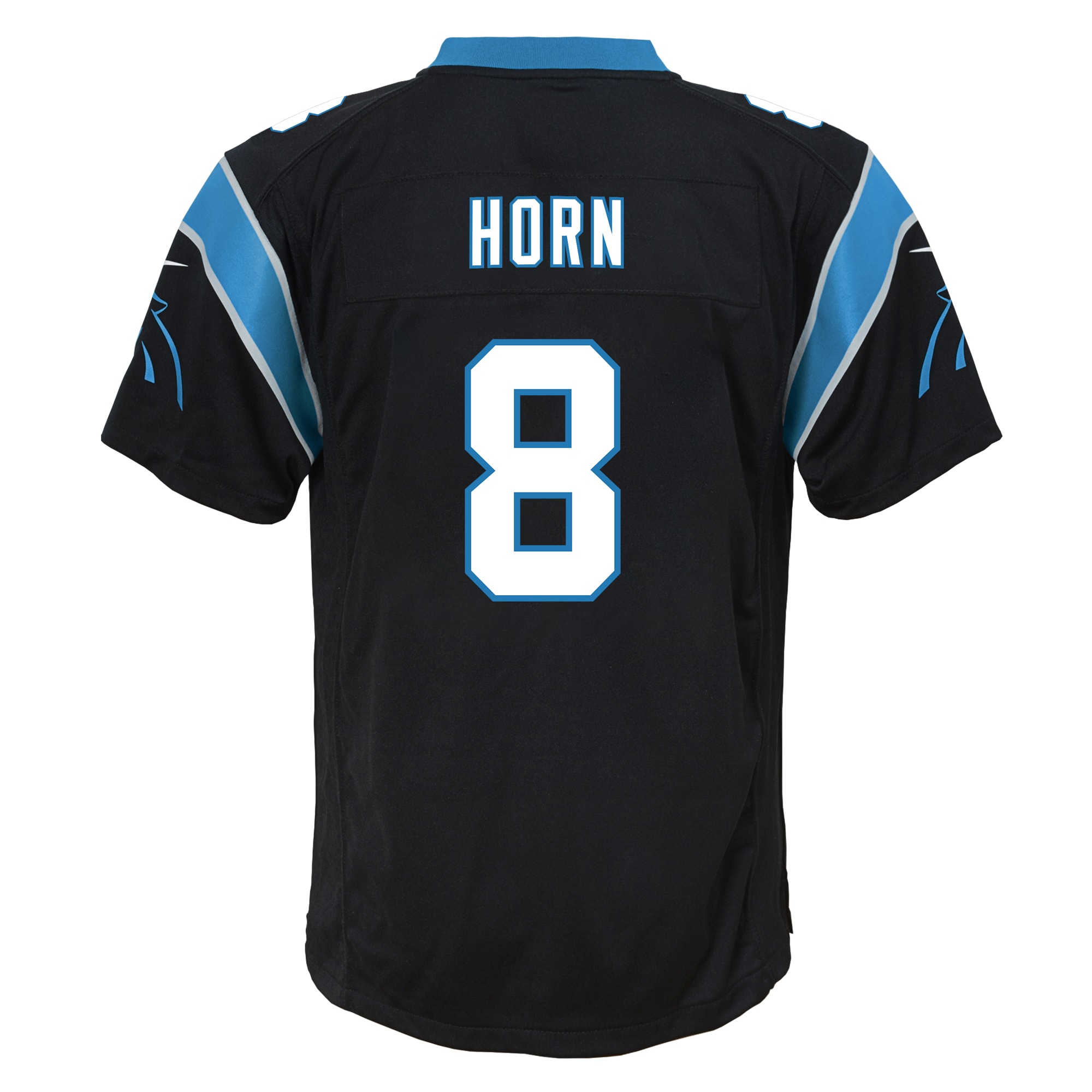 Youth Carolina Panthers Jaycee Horn Black Game Jersey JS9713 Saliibo - Image 3