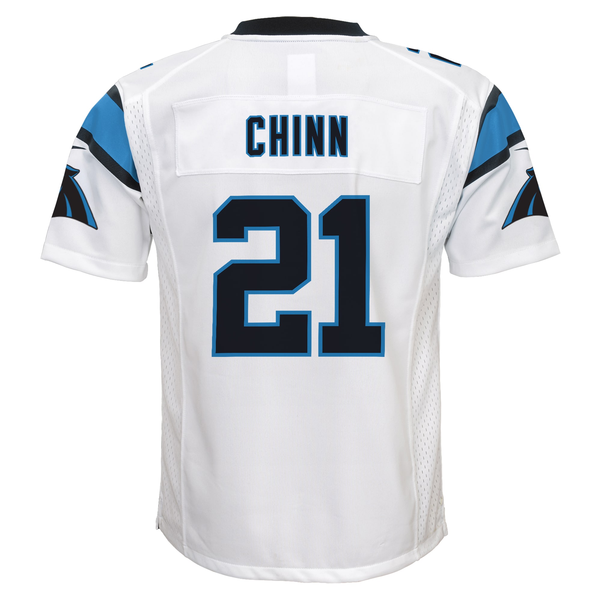 Youth Carolina Panthers Jeremy Chinn White Game Jersey JS4491 Saliibo - Image 3