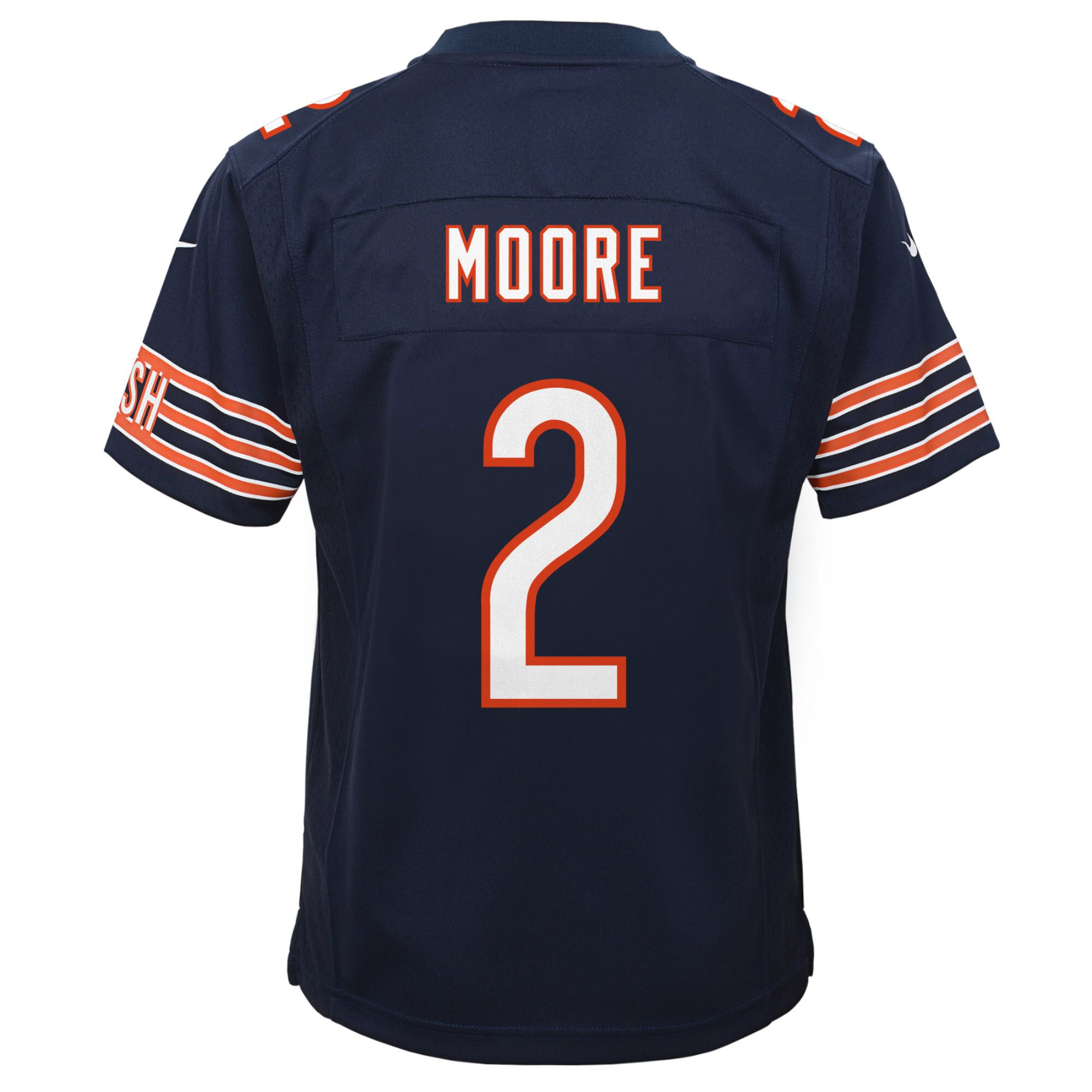 Youth Chicago Bears D.J. Moore Navy Game Jersey JS5966 Saliibo - Image 3