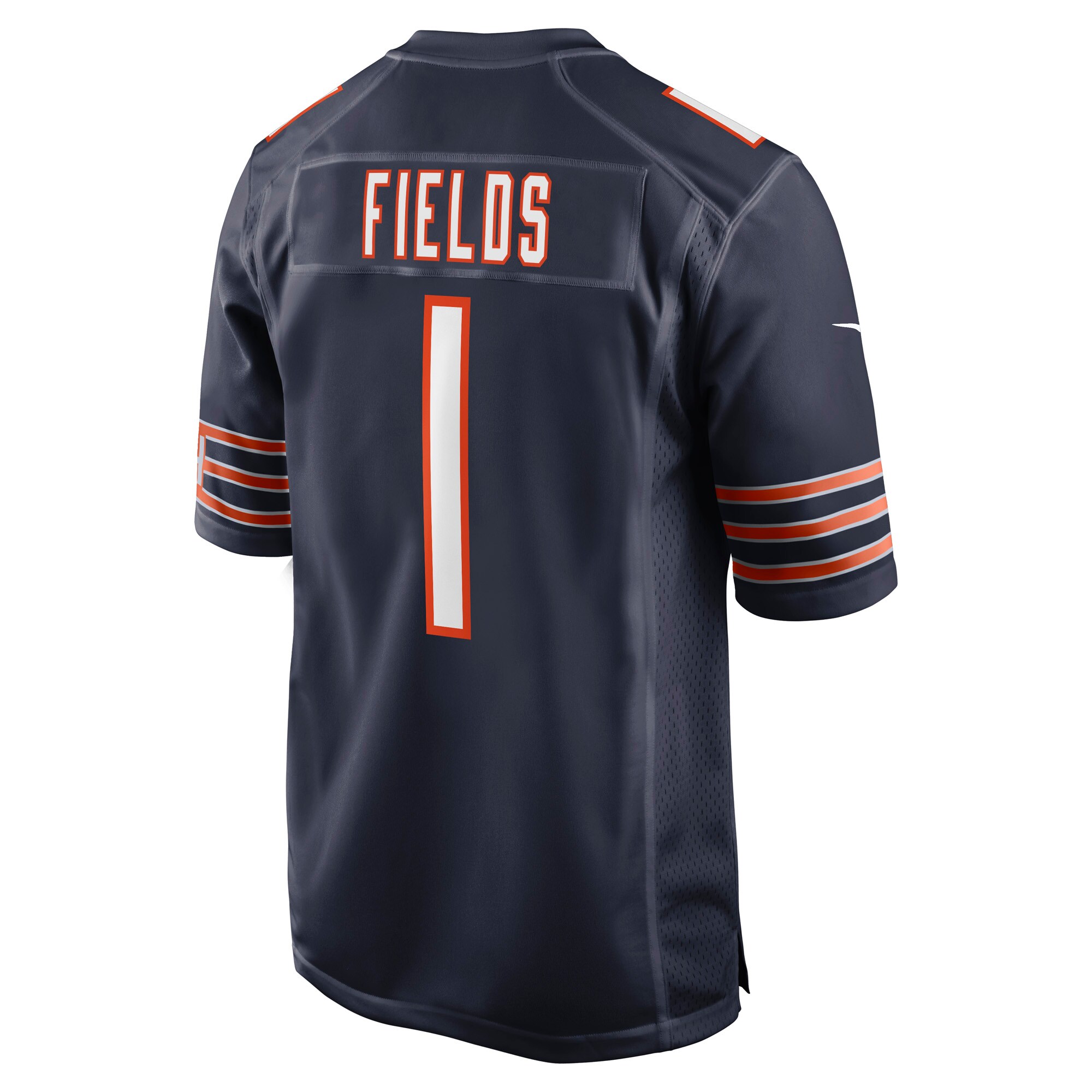 Youth Chicago Bears Justin Fields Navy Game Jersey JS9671 Saliibo - Image 3