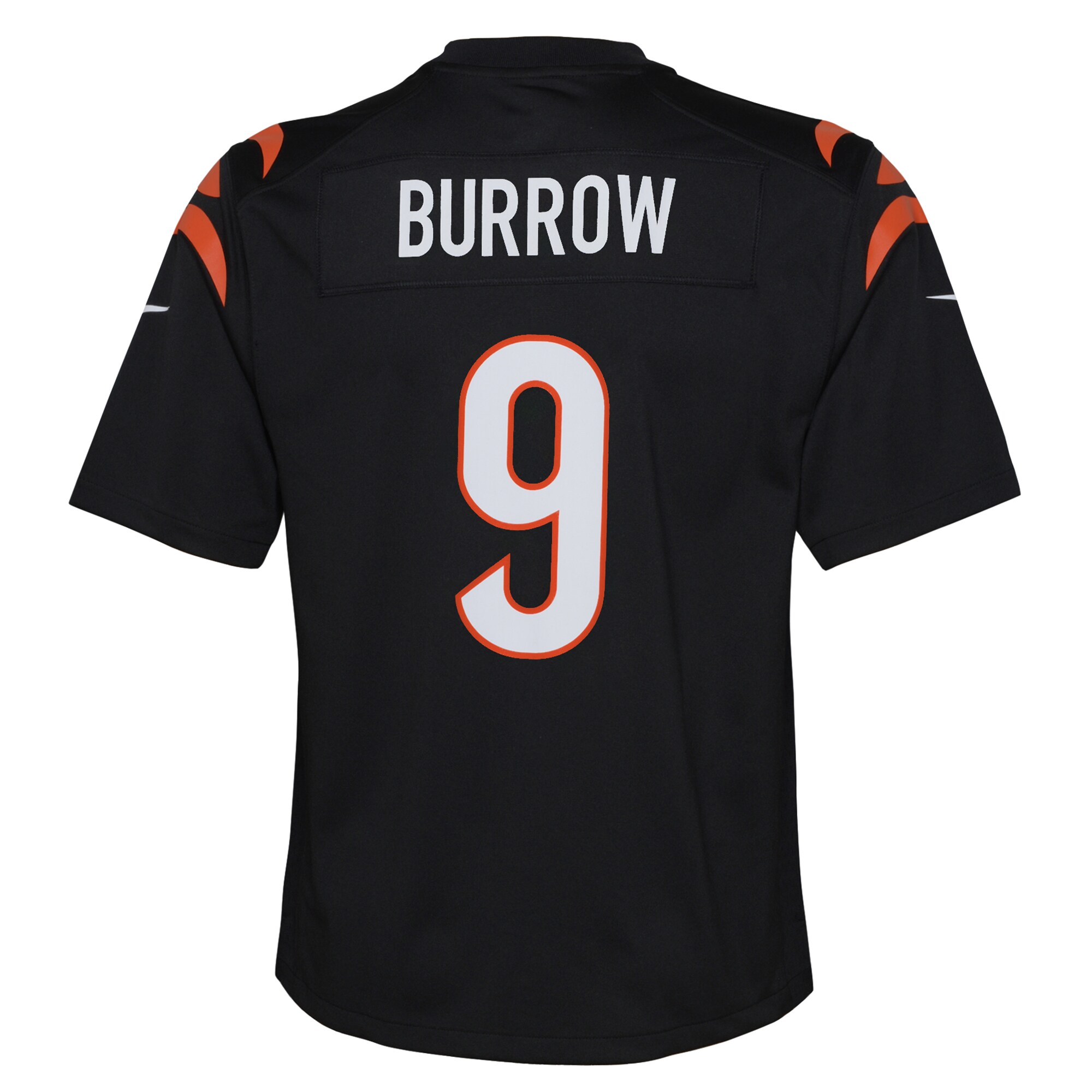 Youth Cincinnati Bengals Joe Burrow Black Game Jersey JS1882 Saliibo - Image 3