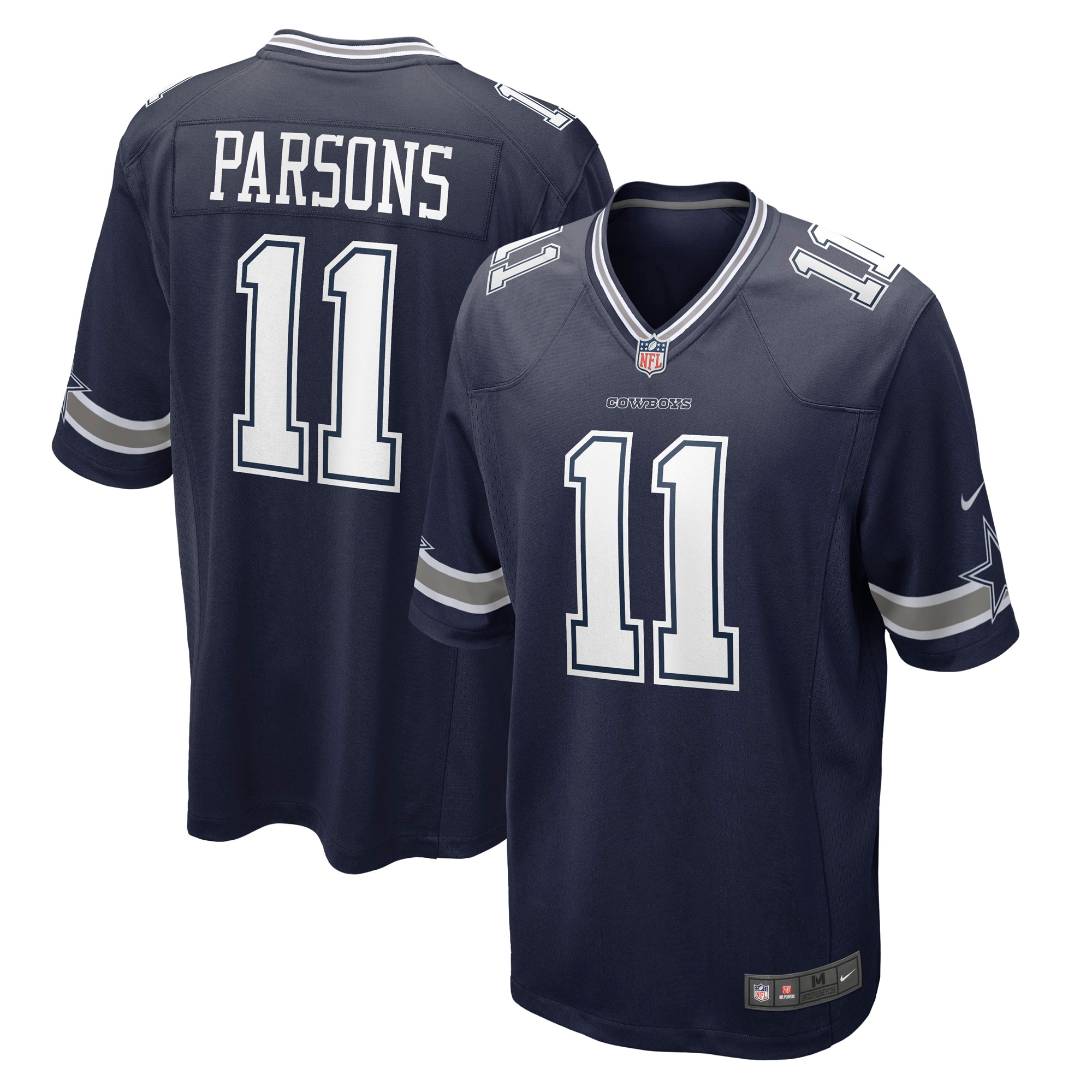 Youth Dallas Cowboys Micah Parsons Navy Game Jersey JS6314 Saliibo