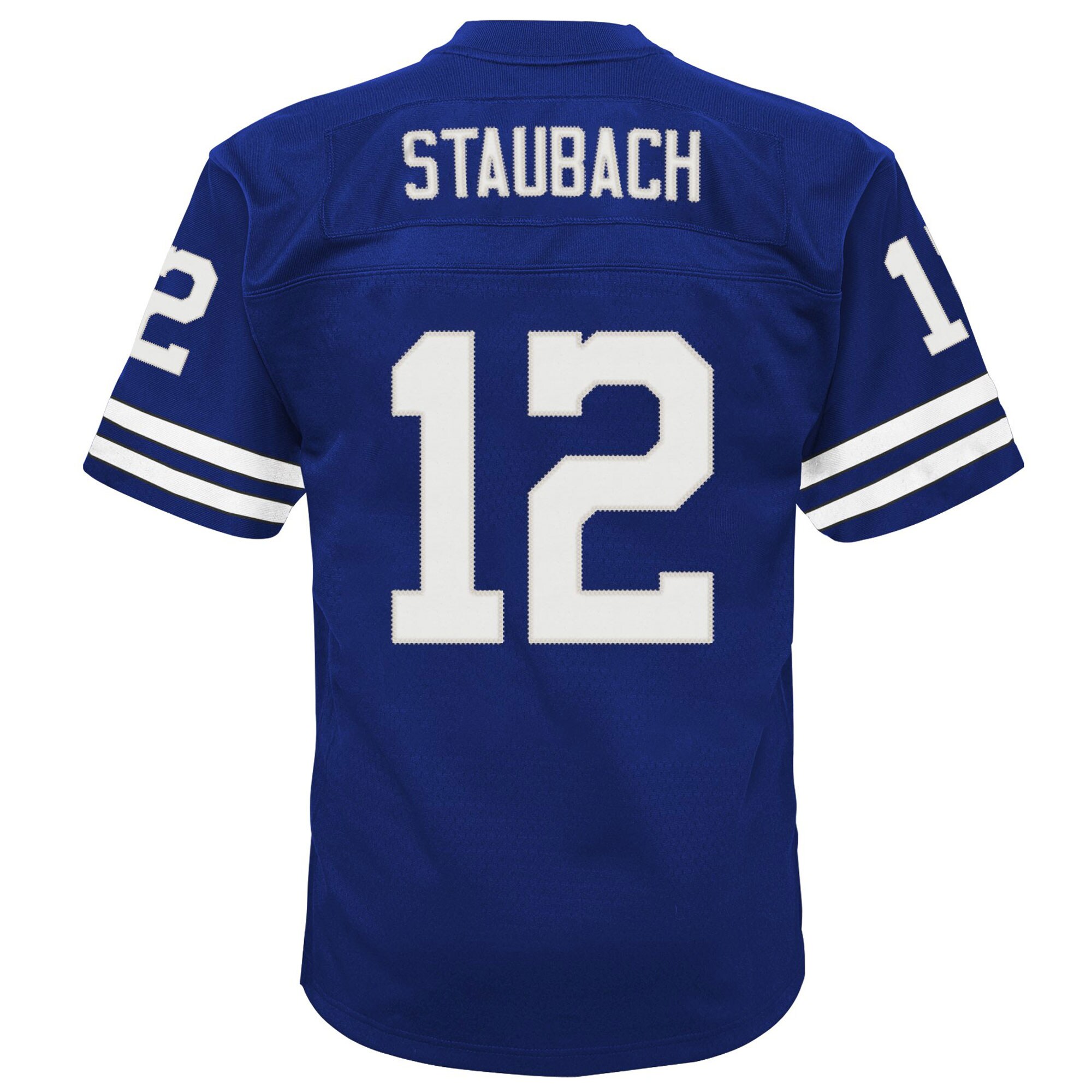 Youth Dallas Cowboys Roger Staubach Mitchell & Ness Navy Retired Player Legacy Jersey JS2710 Saliibo - Image 3