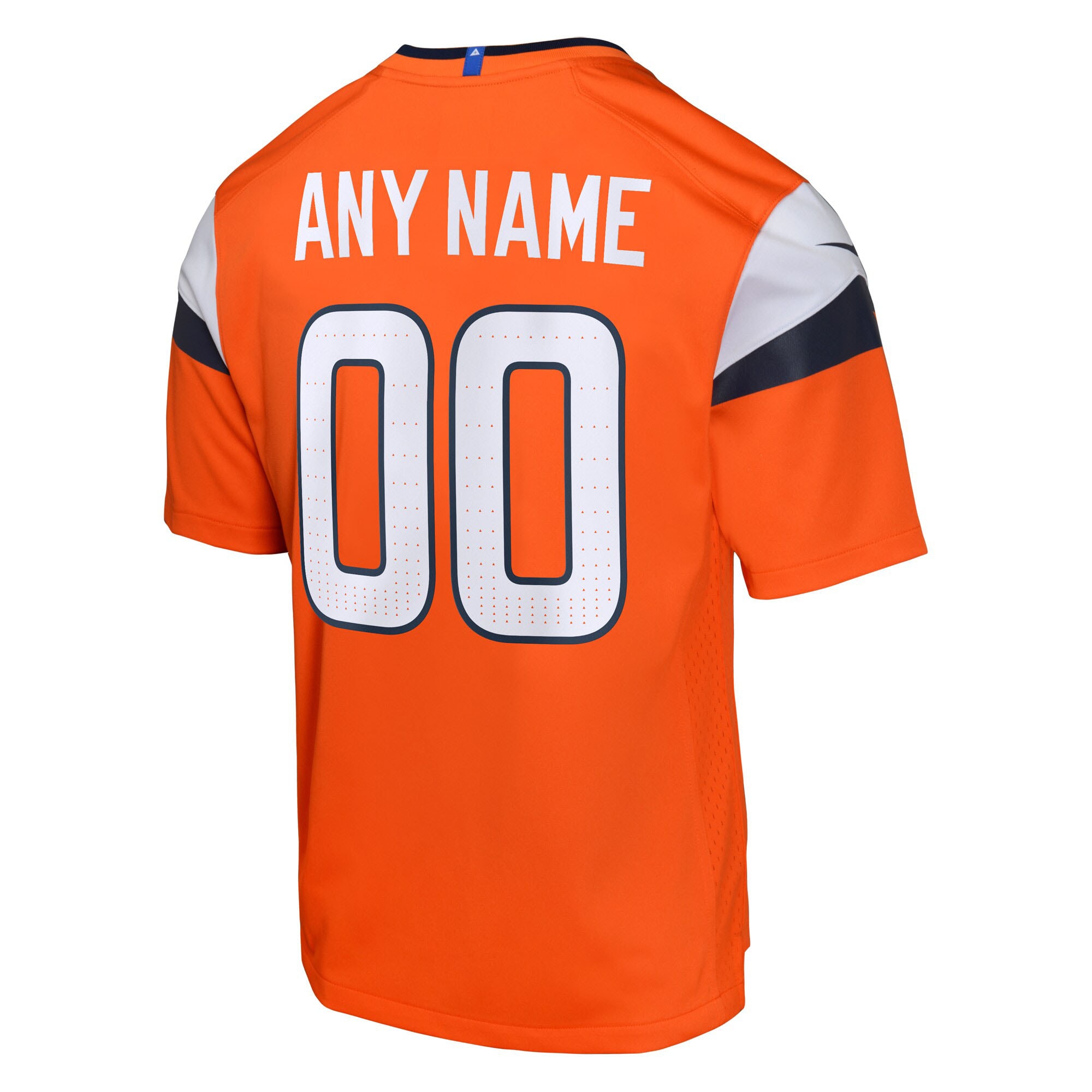 Youth Denver Broncos Orange Custom Game Jersey JS9617 Saliibo - Image 3