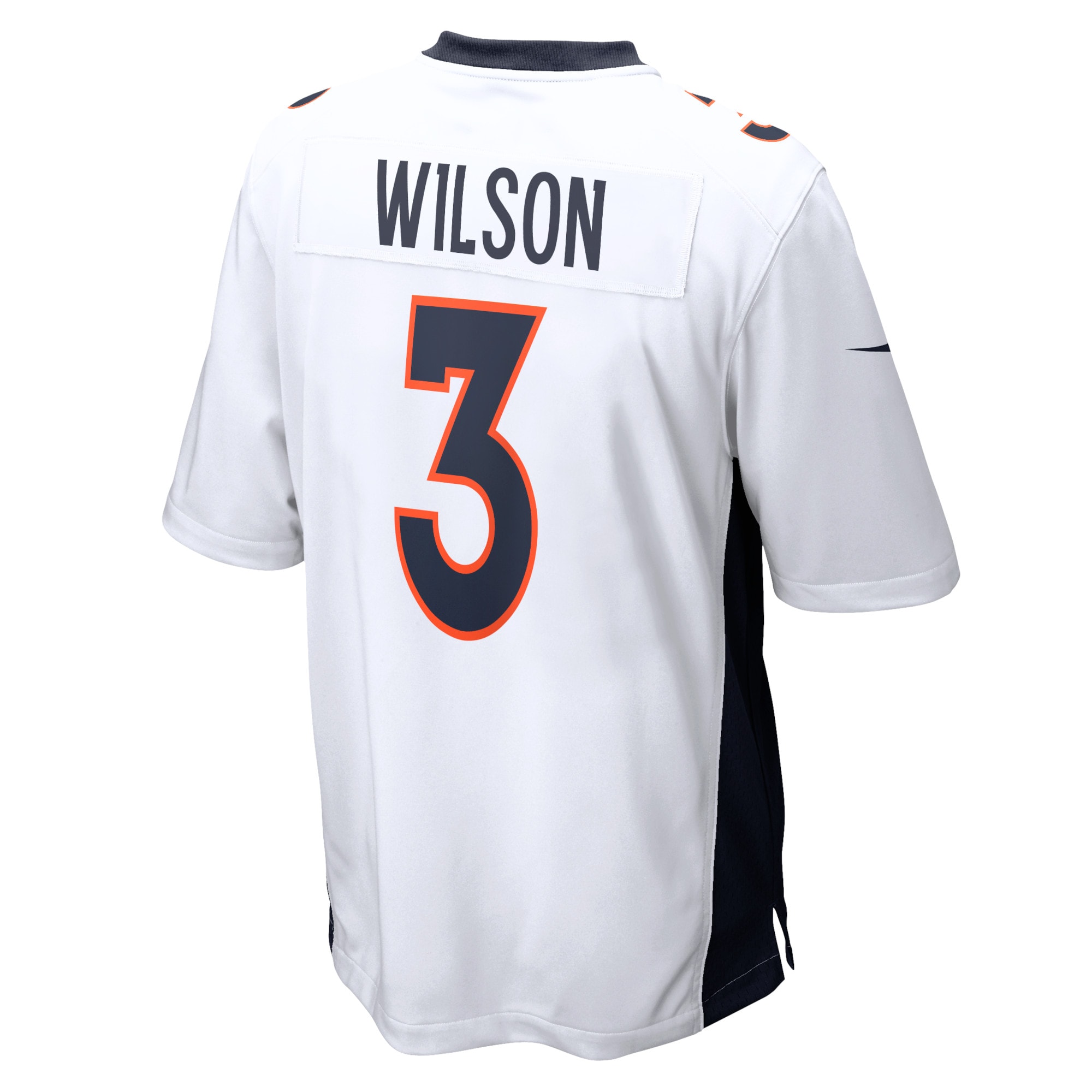 Youth Denver Broncos Russell Wilson White Game Jersey JS2944 Saliibo - Image 3