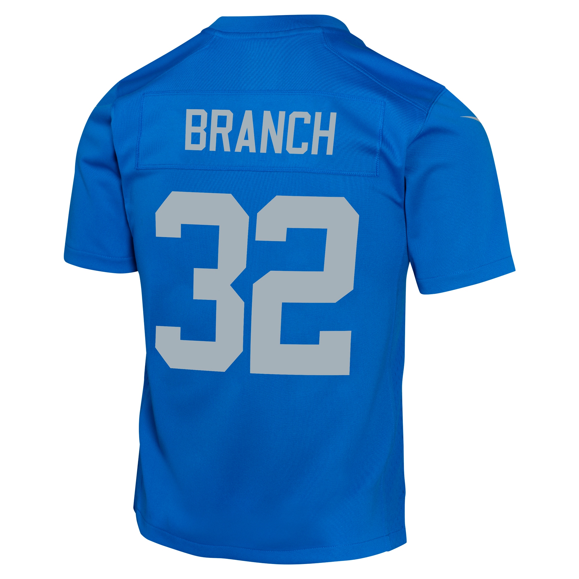 Youth Detroit Lions Brian Branch Blue Alternate Game Jersey JS3216 Saliibo - Image 3