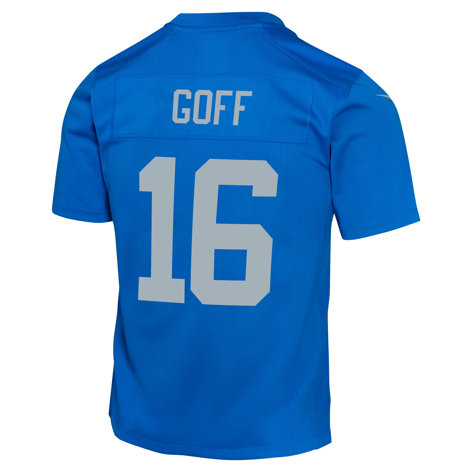 Youth Detroit Lions Jared Goff Blue Alternate Game Jersey JS4323 Saliibo - Image 3