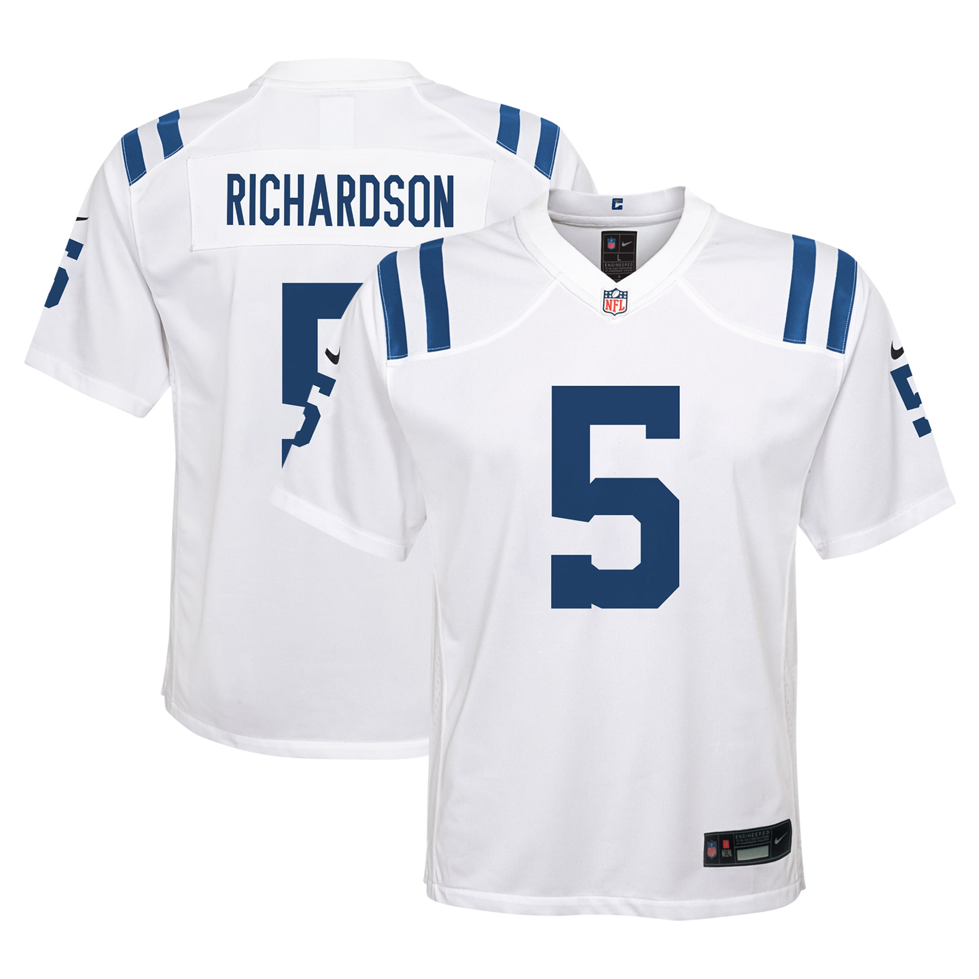 Youth Indianapolis Colts Anthony Richardson White Player Game Jersey JS6790 Saliibo