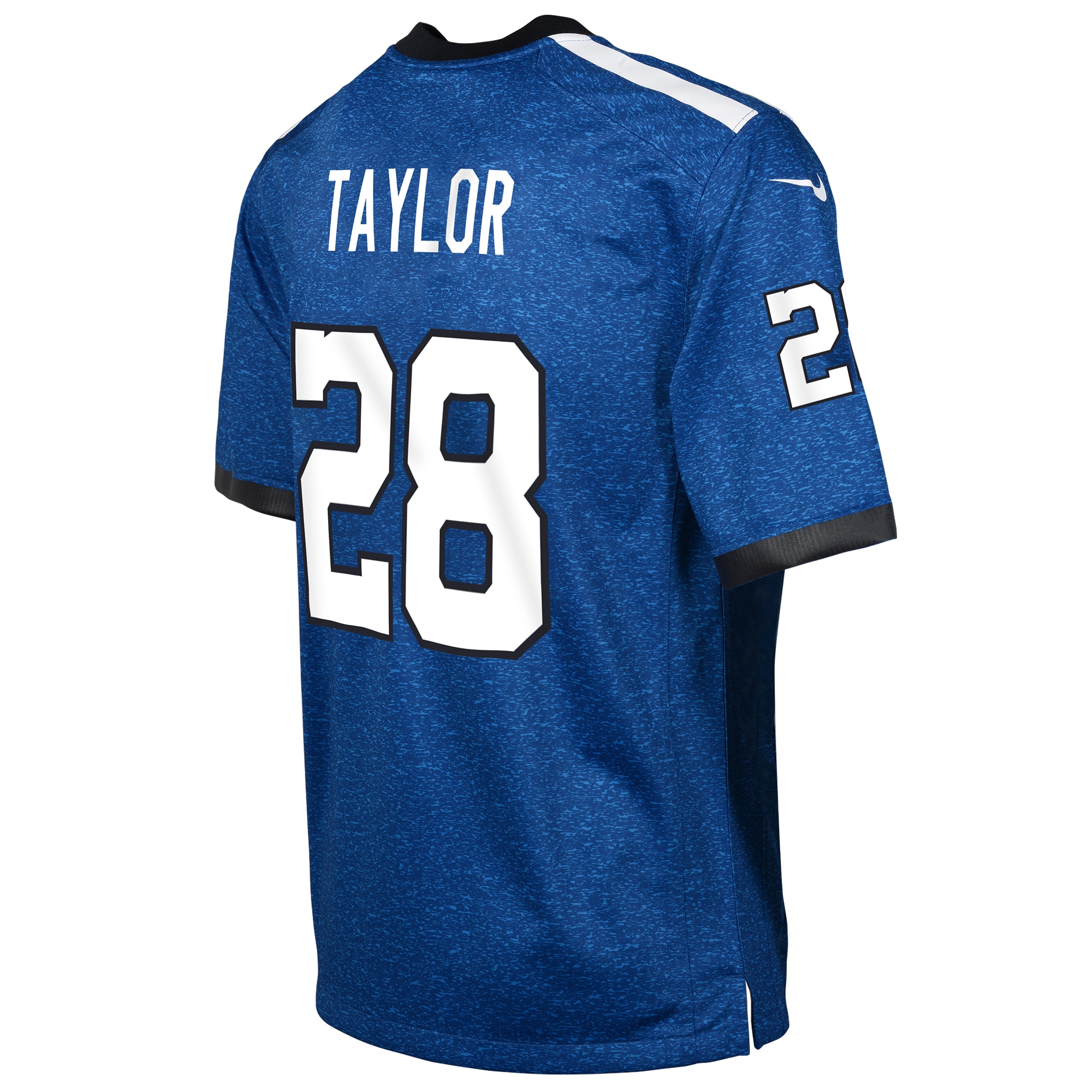 Youth Indianapolis Colts Jonathan Taylor Blue Game Jersey JS7047 Saliibo - Image 3