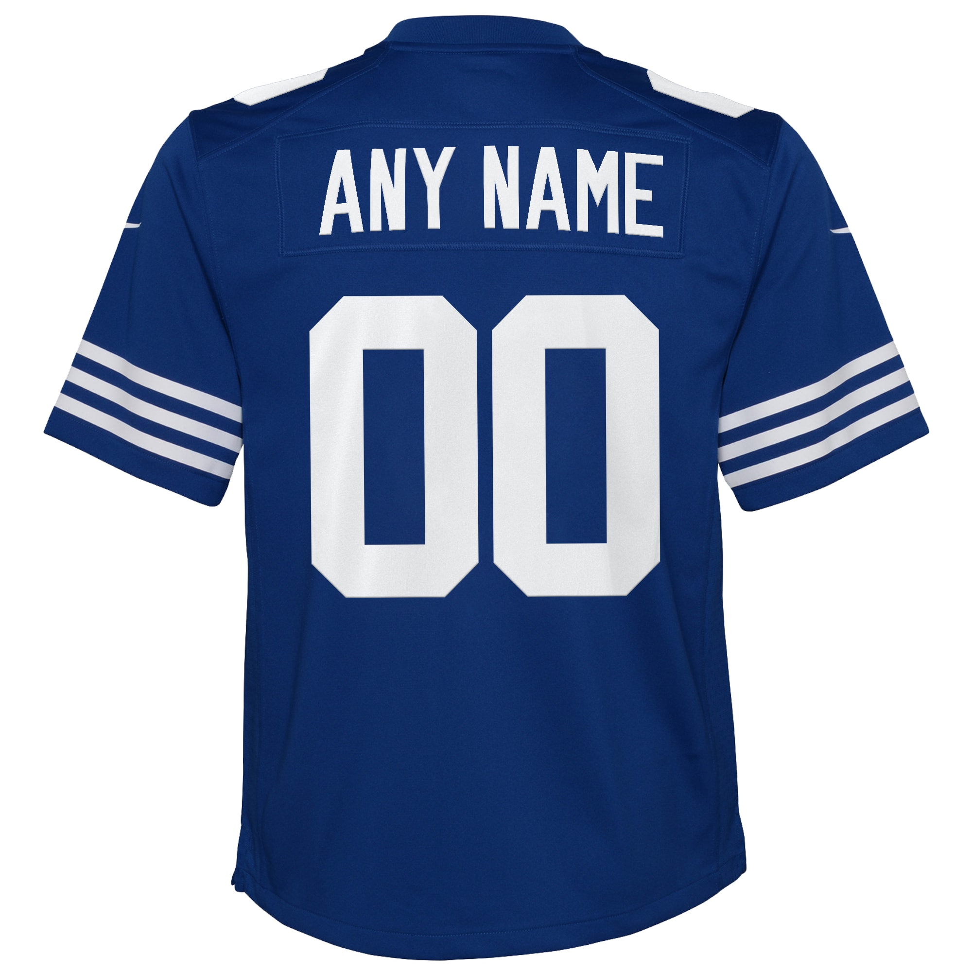 Youth Indianapolis Colts Royal Alternate Custom Game Jersey JS8403 Saliibo - Image 3