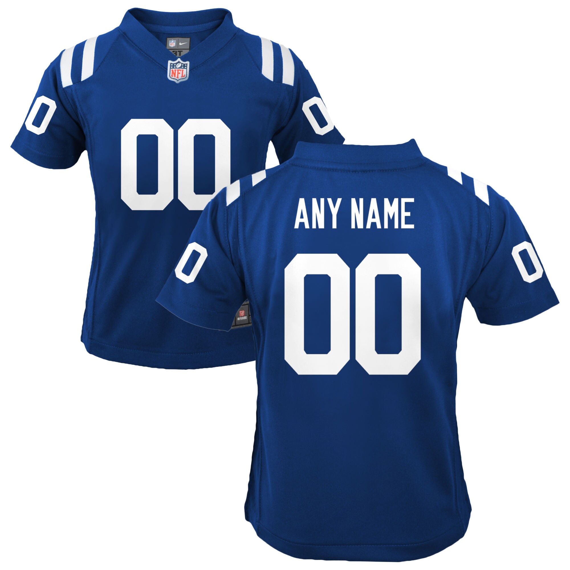 Youth Indianapolis Colts Royal Custom Game Jersey JS3595 Saliibo