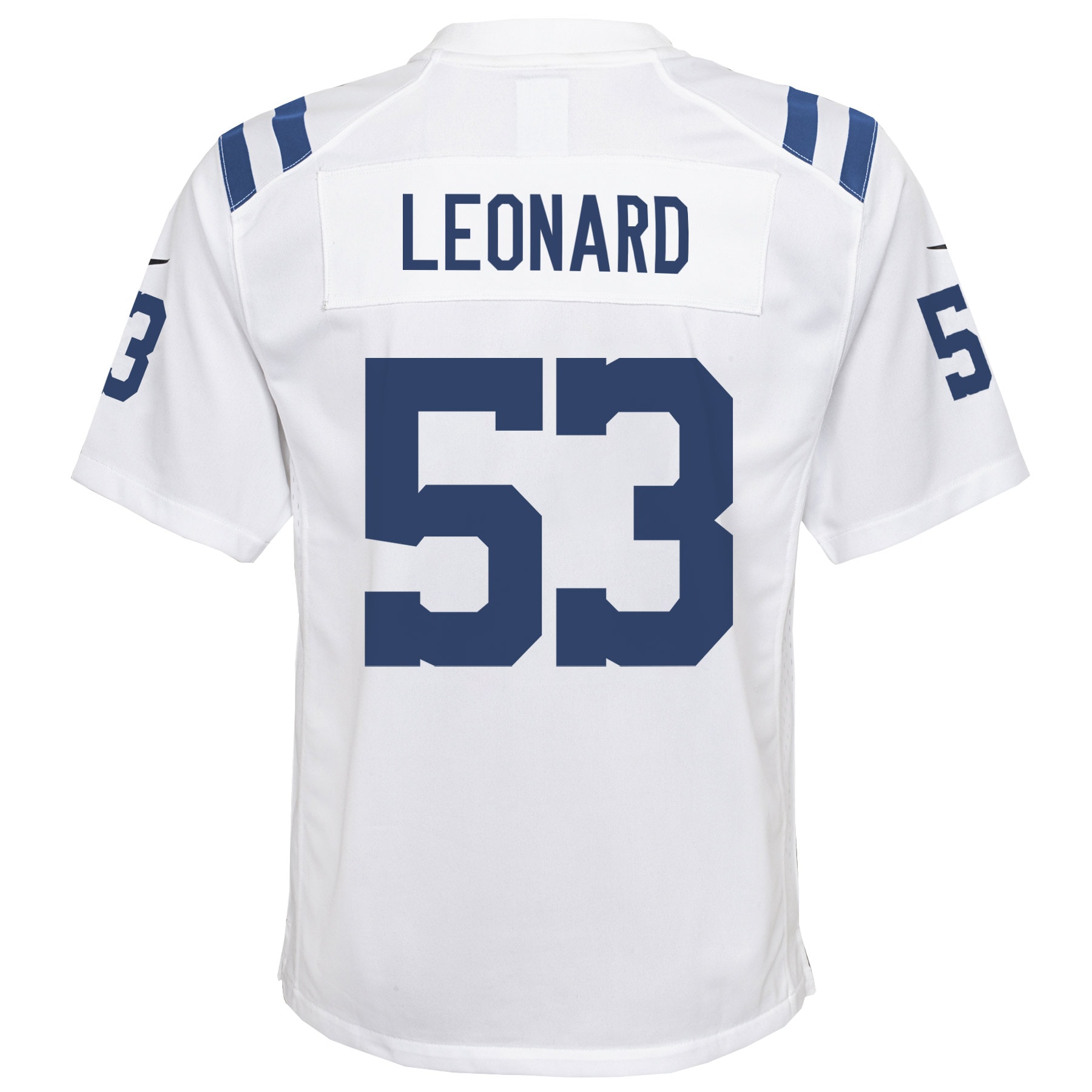 Youth Indianapolis Colts Shaquille Leonard White Game Jersey JS5278 Saliibo - Image 3