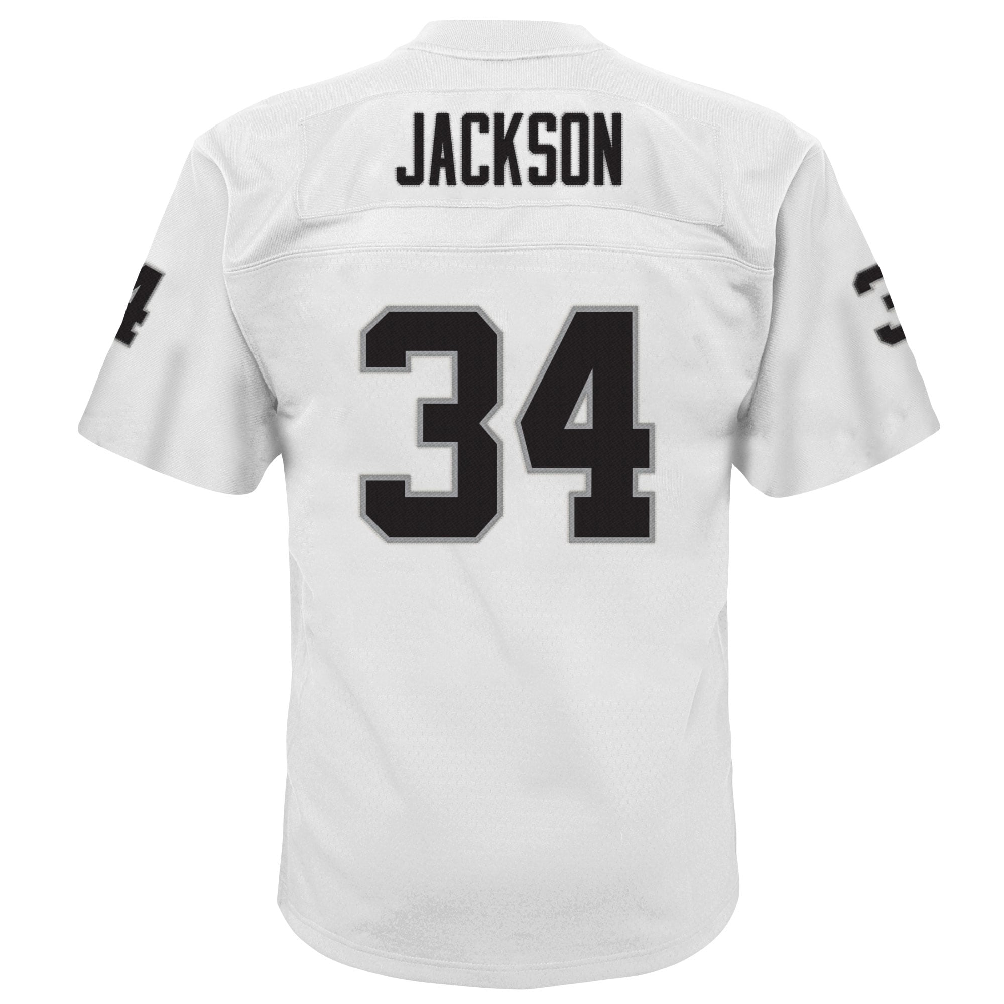 Youth Las Vegas Raiders Bo Jackson Mitchell & Ness White 1988 Retired Player Legacy Jersey JS1395 Saliibo - Image 3