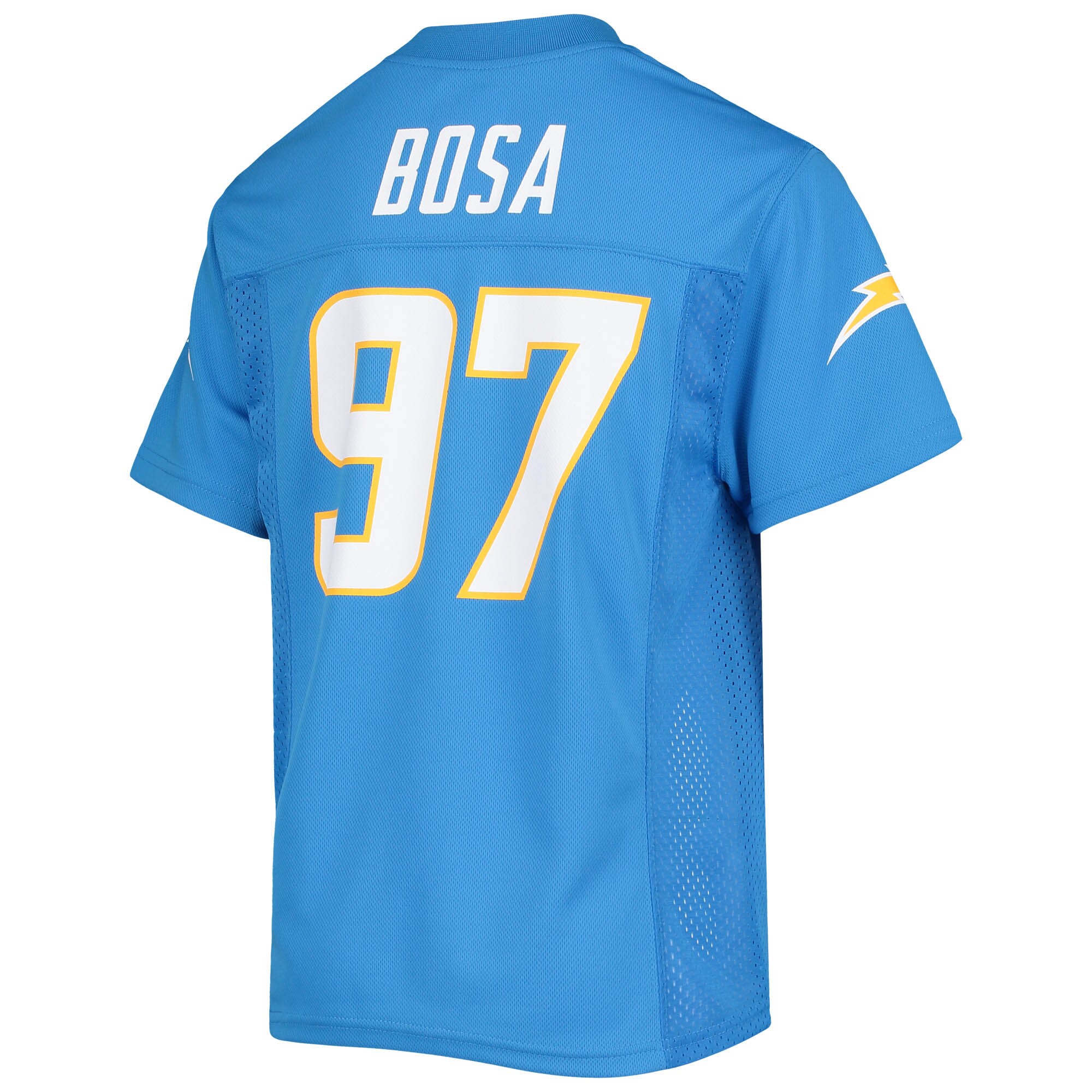 Youth Los Angeles Chargers Joey Bosa Powder Blue Player Jersey JS7005 Saliibo - Image 3