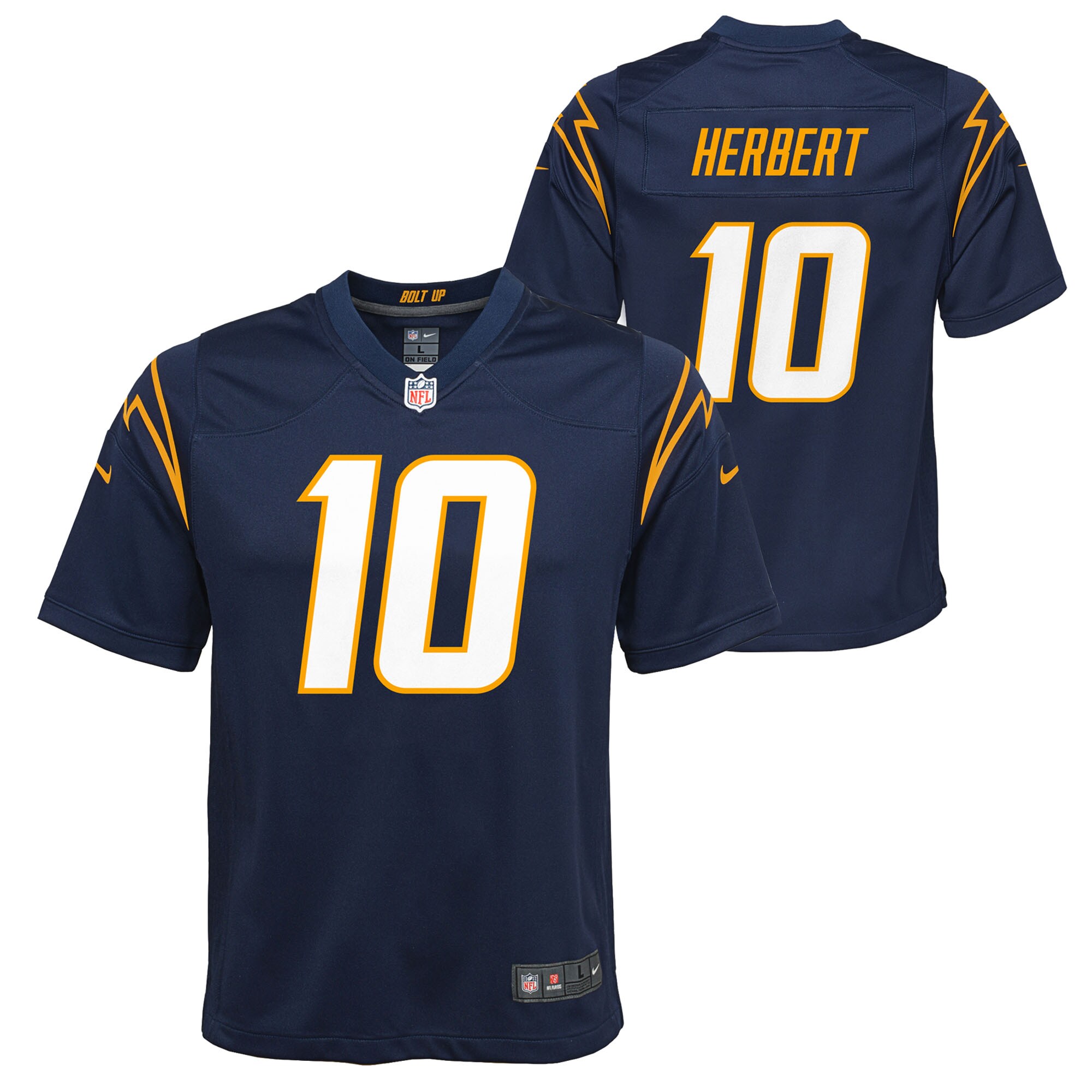 Youth Los Angeles Chargers Justin Herbert Navy Game Jersey JS3117 Saliibo