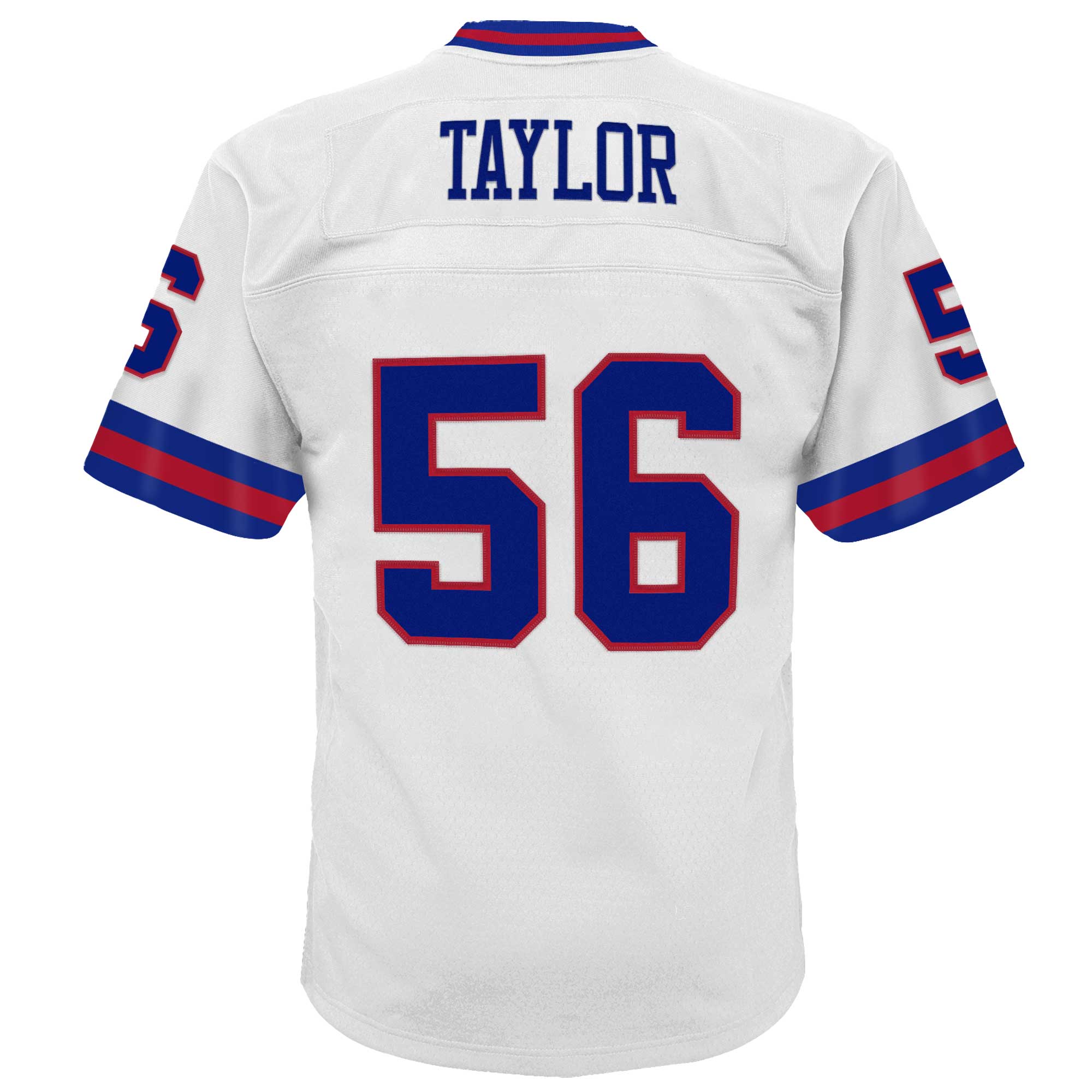 Youth New York Giants Lawrence Taylor Mitchell & Ness White 1986 Retired Player Legacy Jersey JS8110 Saliibo - Image 3