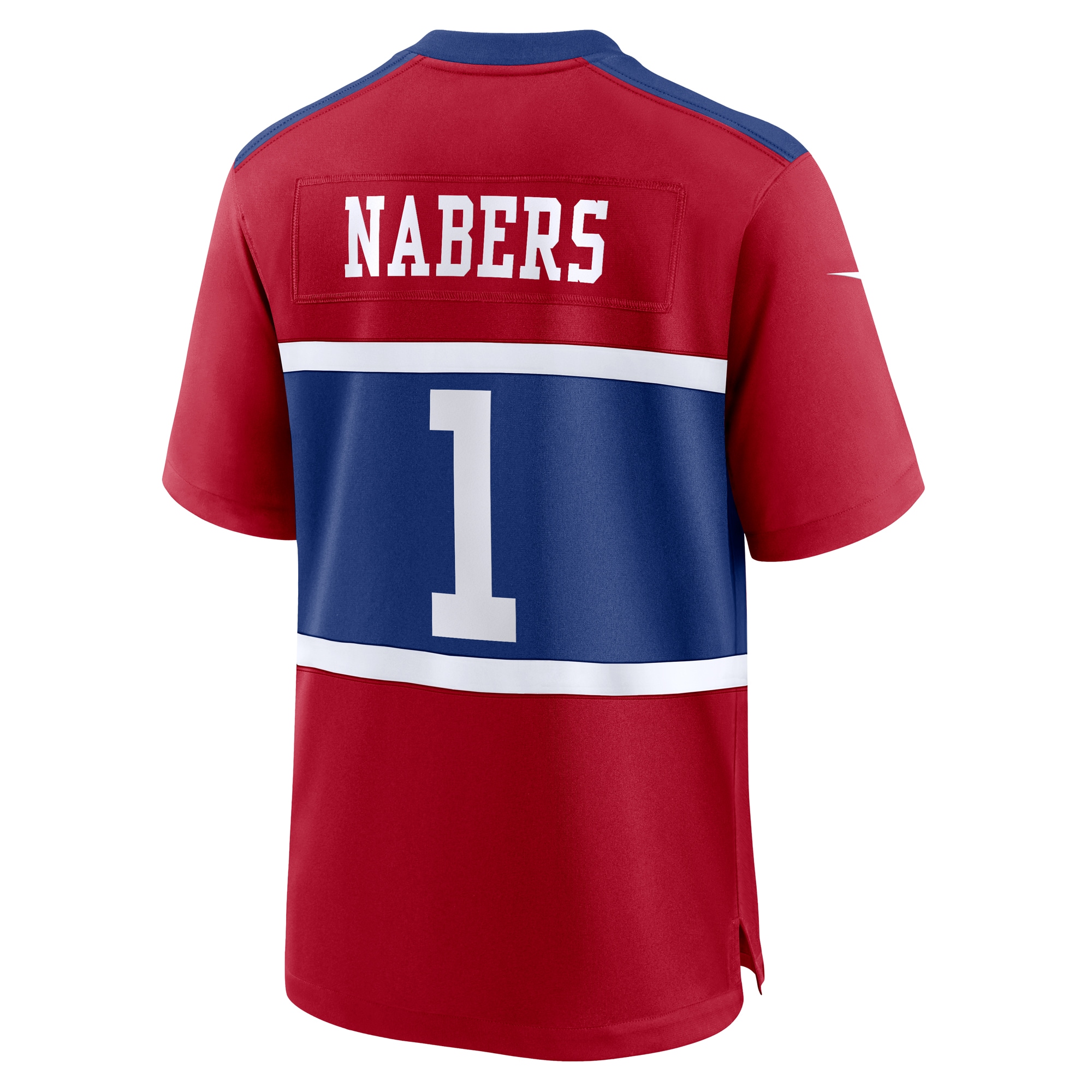 Youth New York Giants Malik Nabers Century Red Alternate Player Game Jersey JS7242 Saliibo - Image 3