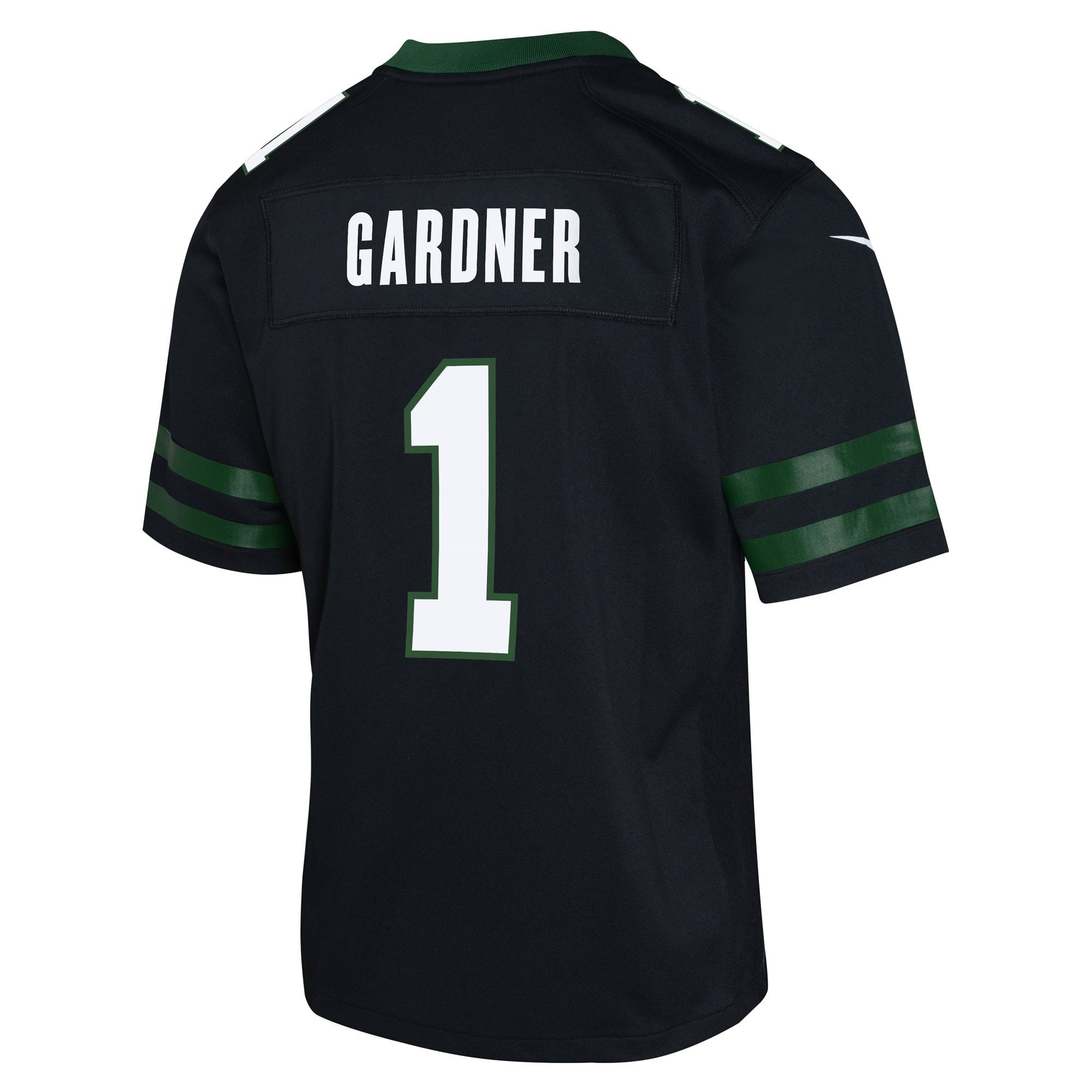 Youth New York Jets Ahmad Sauce Gardner Legacy Black Alternate Game Jersey JS2625 Saliibo - Image 3