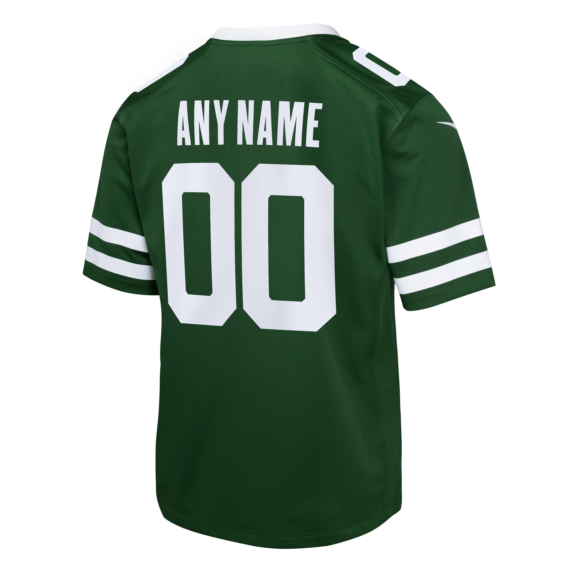Youth New York Jets Legacy Green Custom Game Jersey JS4000 Saliibo - Image 3