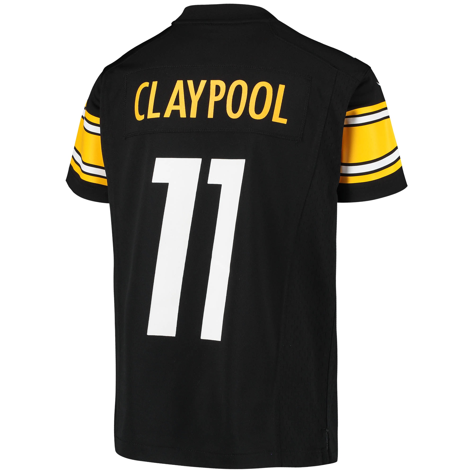 Youth Pittsburgh Steelers Chase Claypool Black Game Jersey JS5225 Saliibo - Image 3