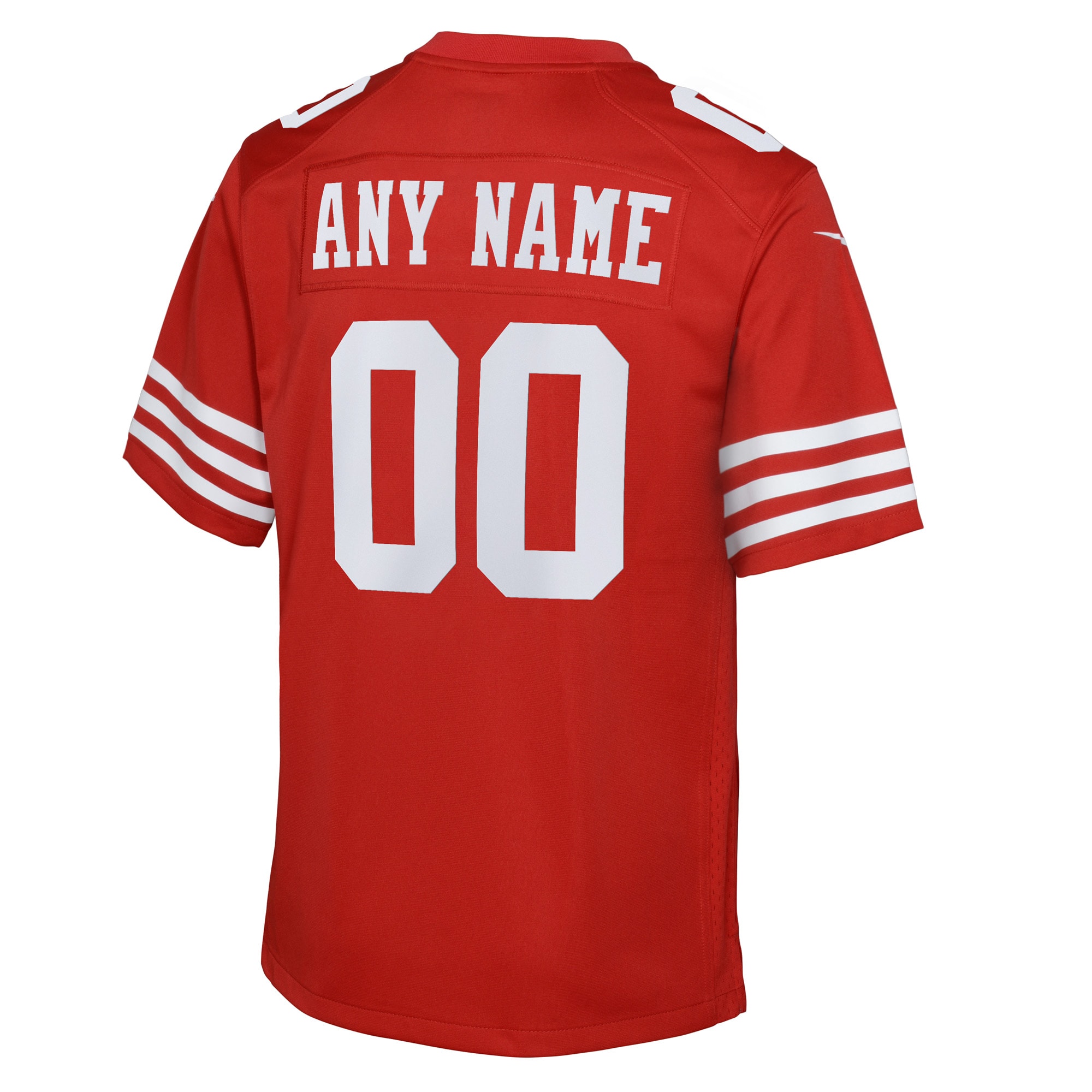 Youth San Francisco 49ers Scarlet Game Custom Jersey JS5548 Saliibo - Image 3