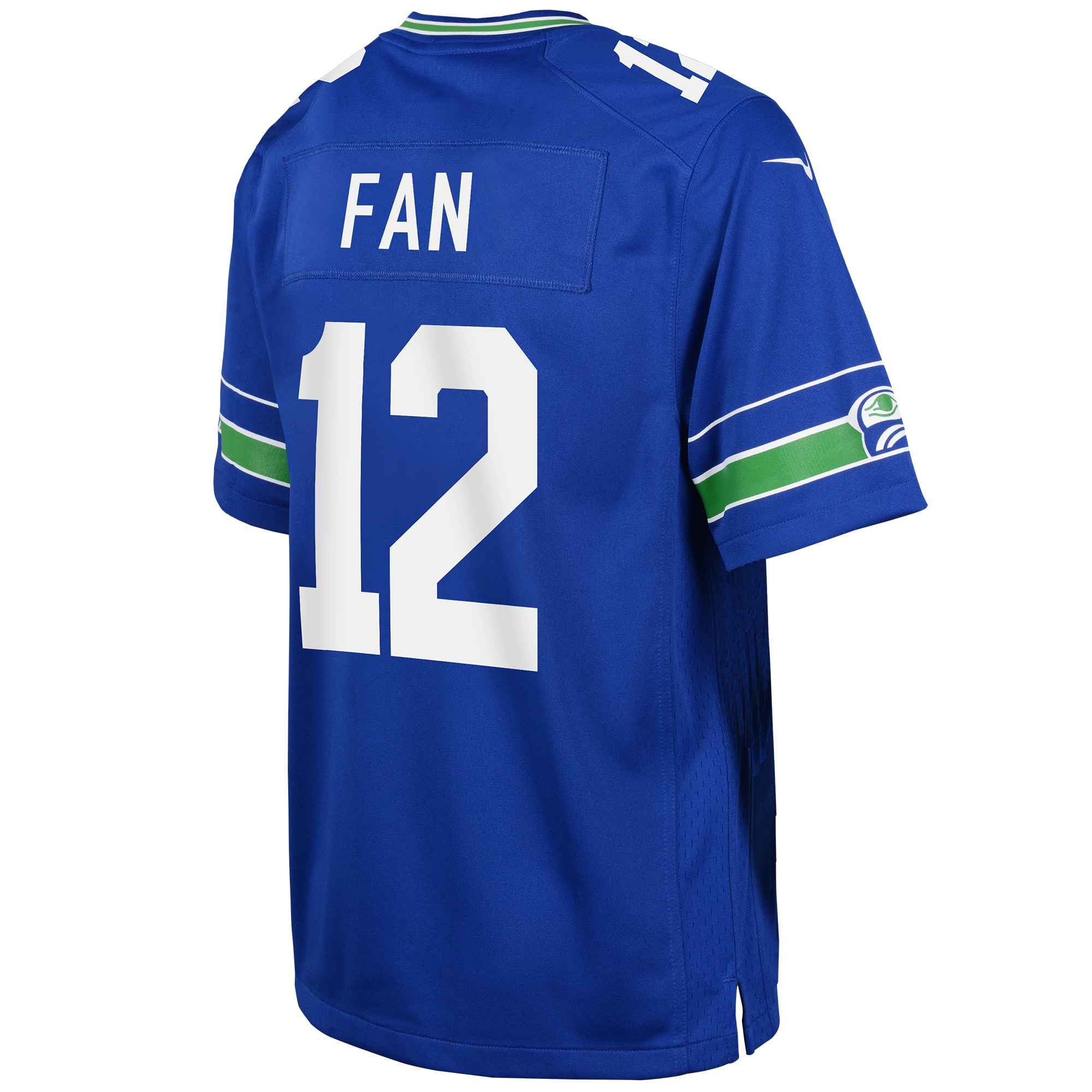 Youth Seattle Seahawks 12s Royal Game Jersey JS8833 Saliibo - Image 3