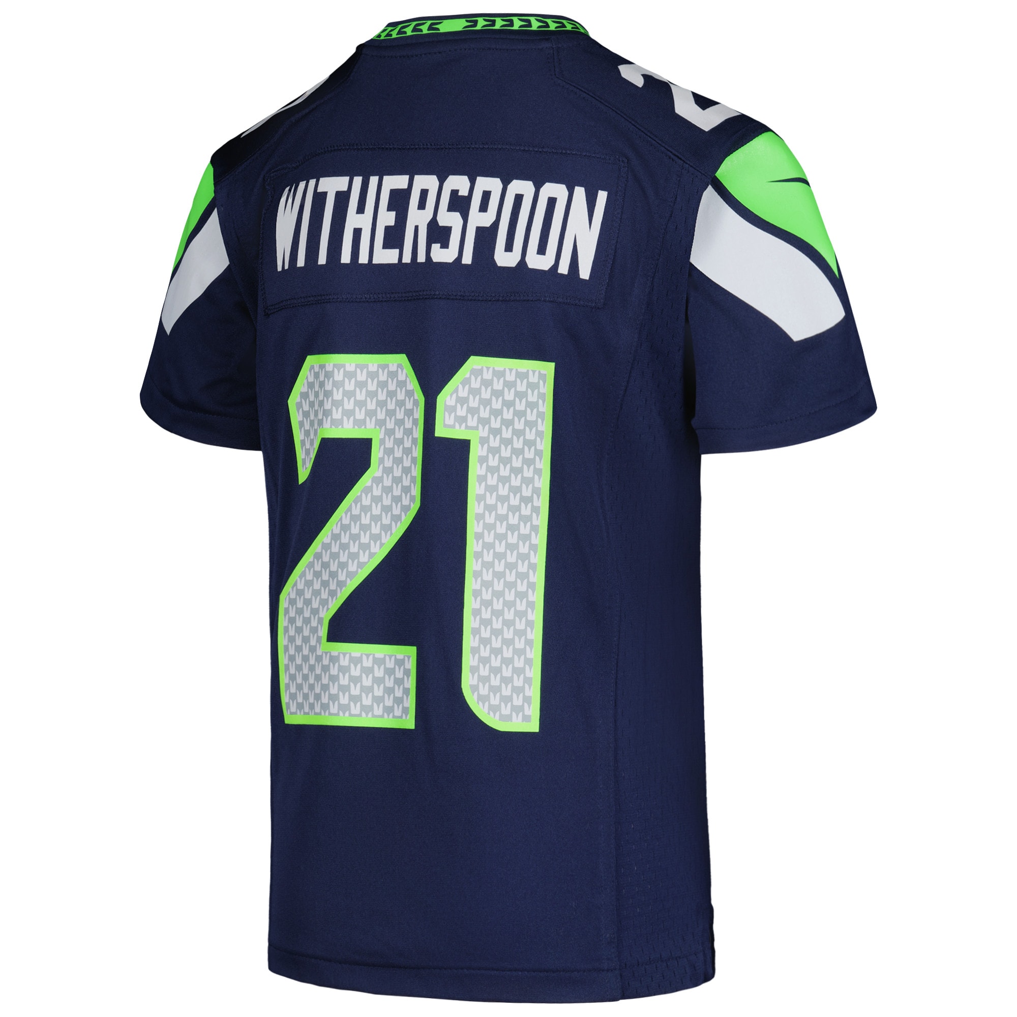 Youth Seattle Seahawks Devon Witherspoon College Navy Game Jersey JS1549 Saliibo - Image 3