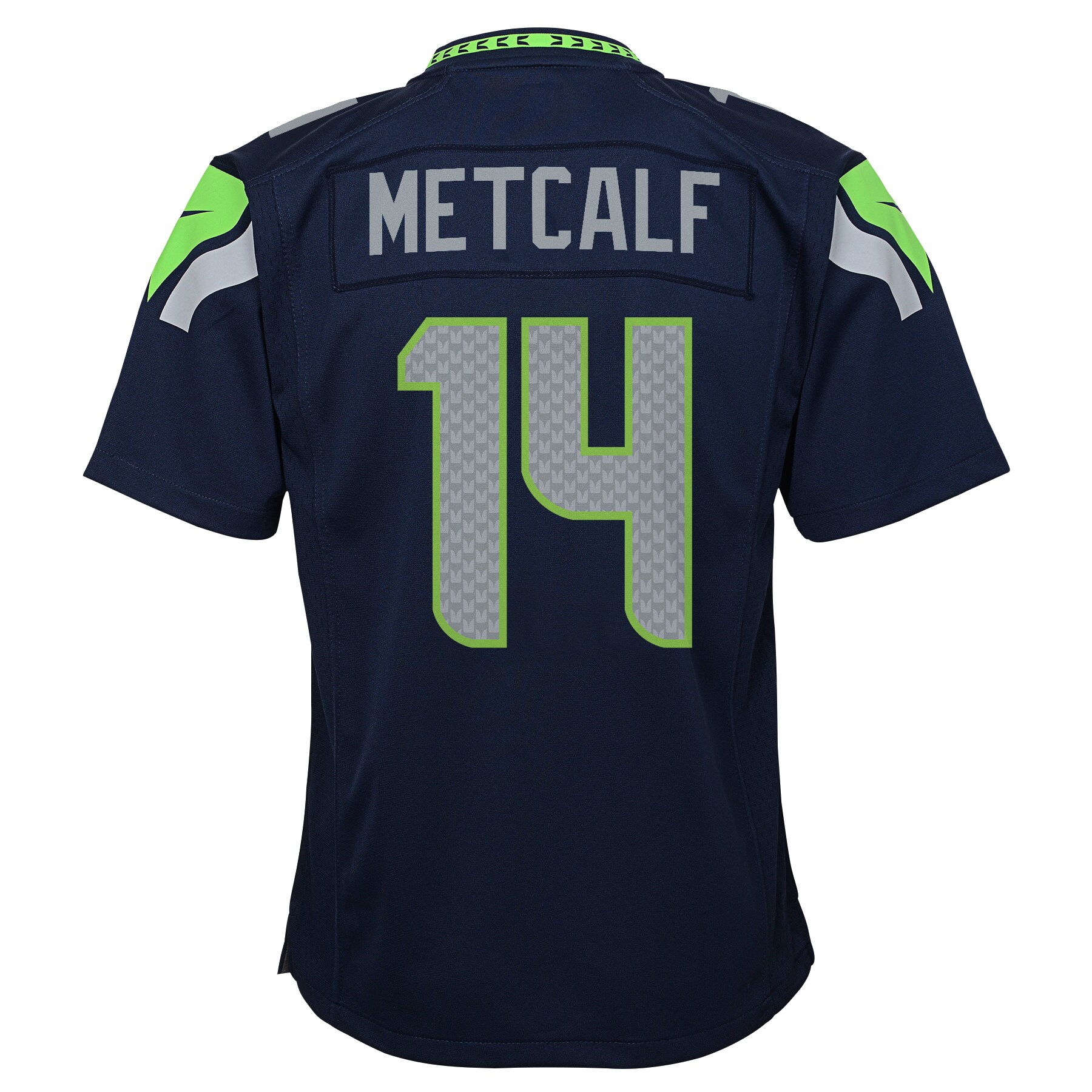 Youth Seattle Seahawks DK Metcalf Navy Game Jersey JS5165 Saliibo - Image 3