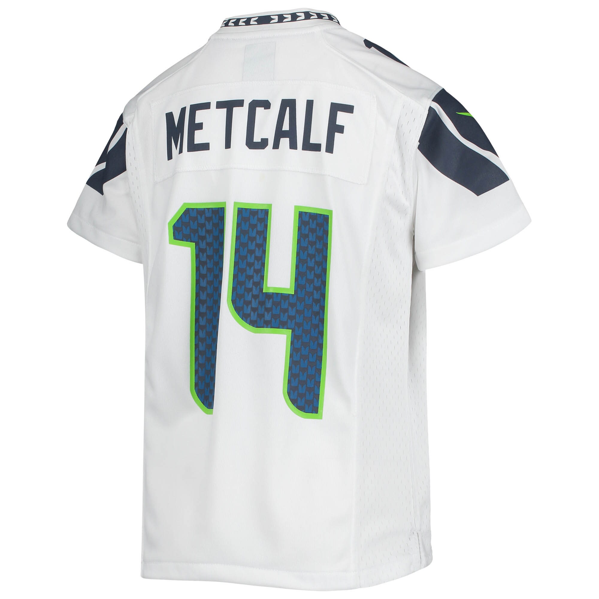 Youth Seattle Seahawks DK Metcalf White Game Jersey JS6605 Saliibo - Image 3