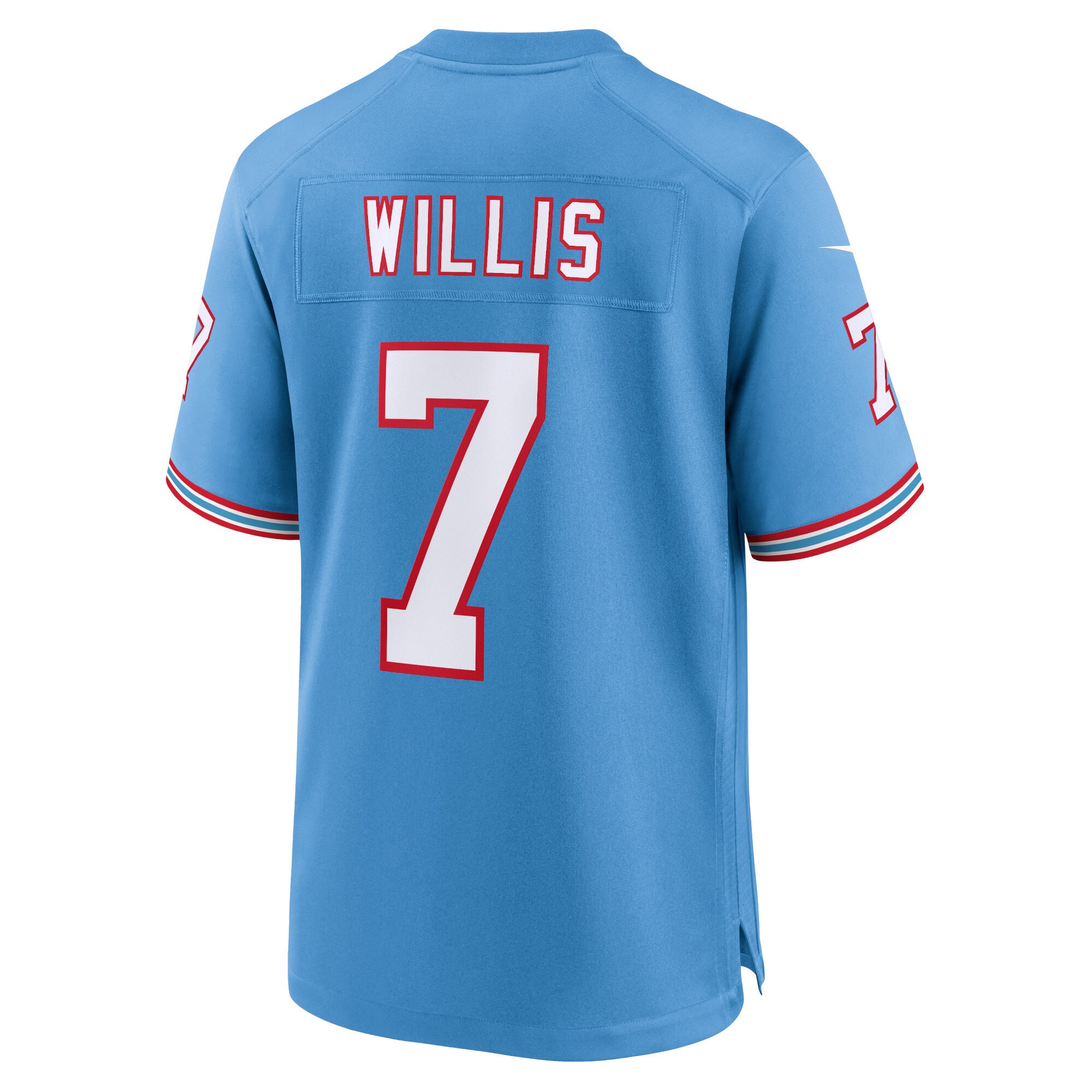 Youth Tennessee Titans Malik Willis Light Blue Game Jersey JS9749 Saliibo - Image 3