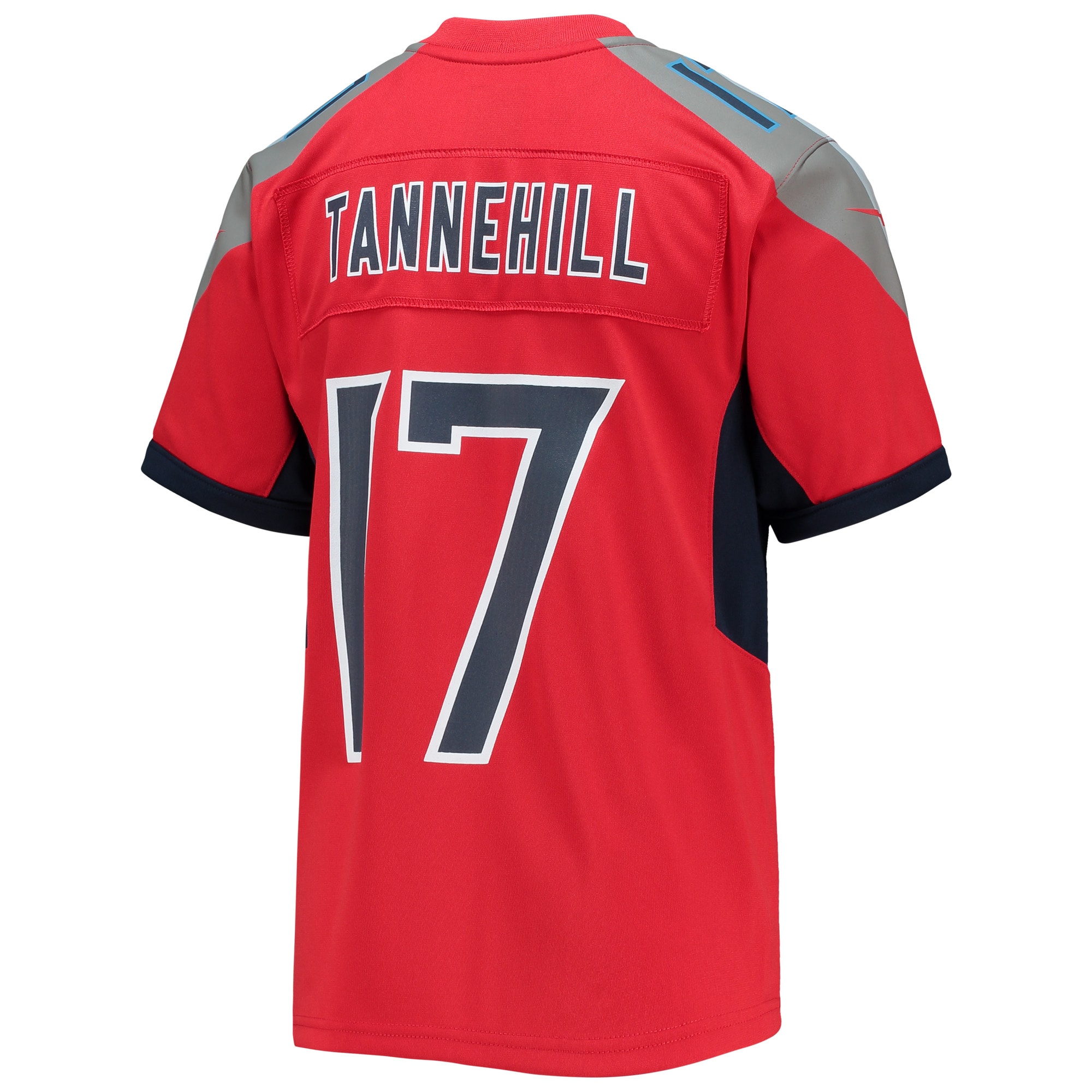 Youth Tennessee Titans Ryan Tannehill Red Inverted Team Game Jersey JS6443 Saliibo - Image 3