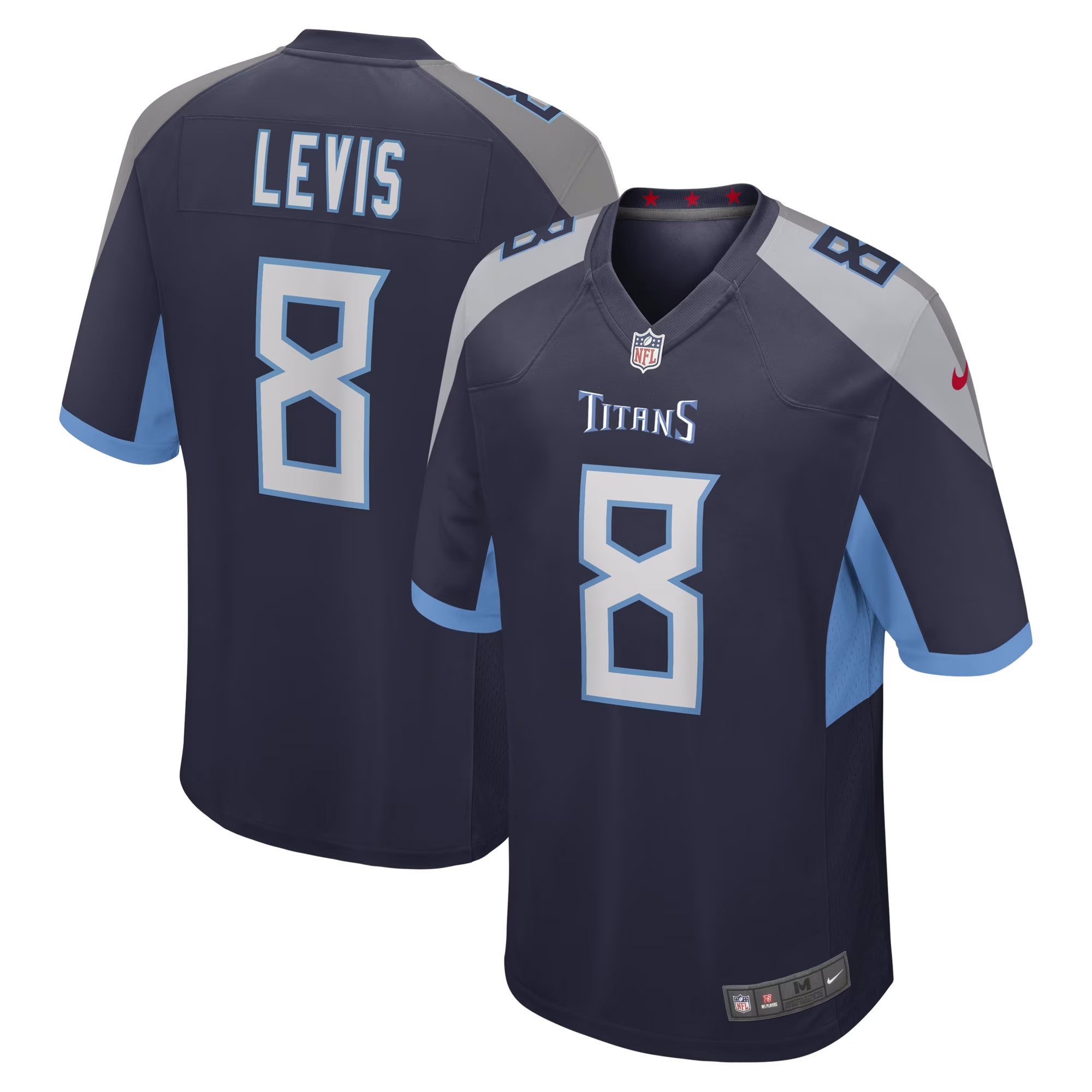 Youth Tennessee Titans Will Levis Navy Game Jersey JS8402 Saliibo
