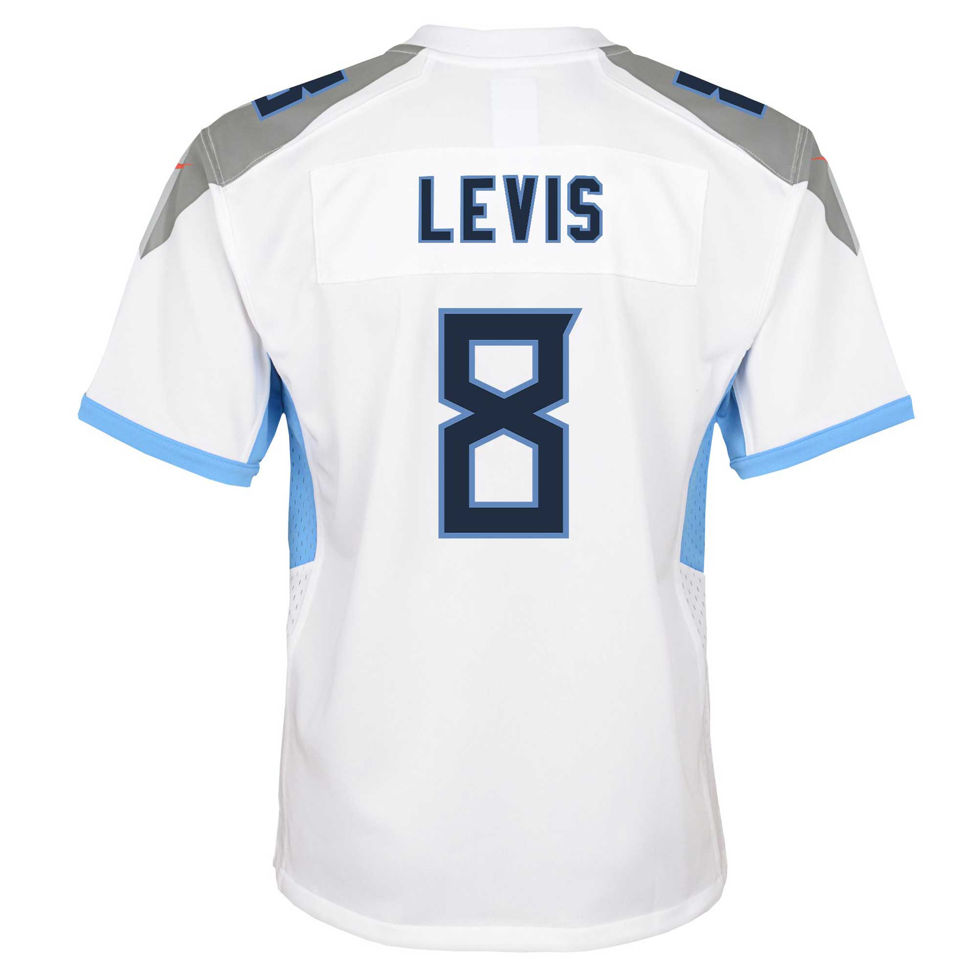 Youth Tennessee Titans Will Levis White Player Game Jersey JS4163 Saliibo - Image 3