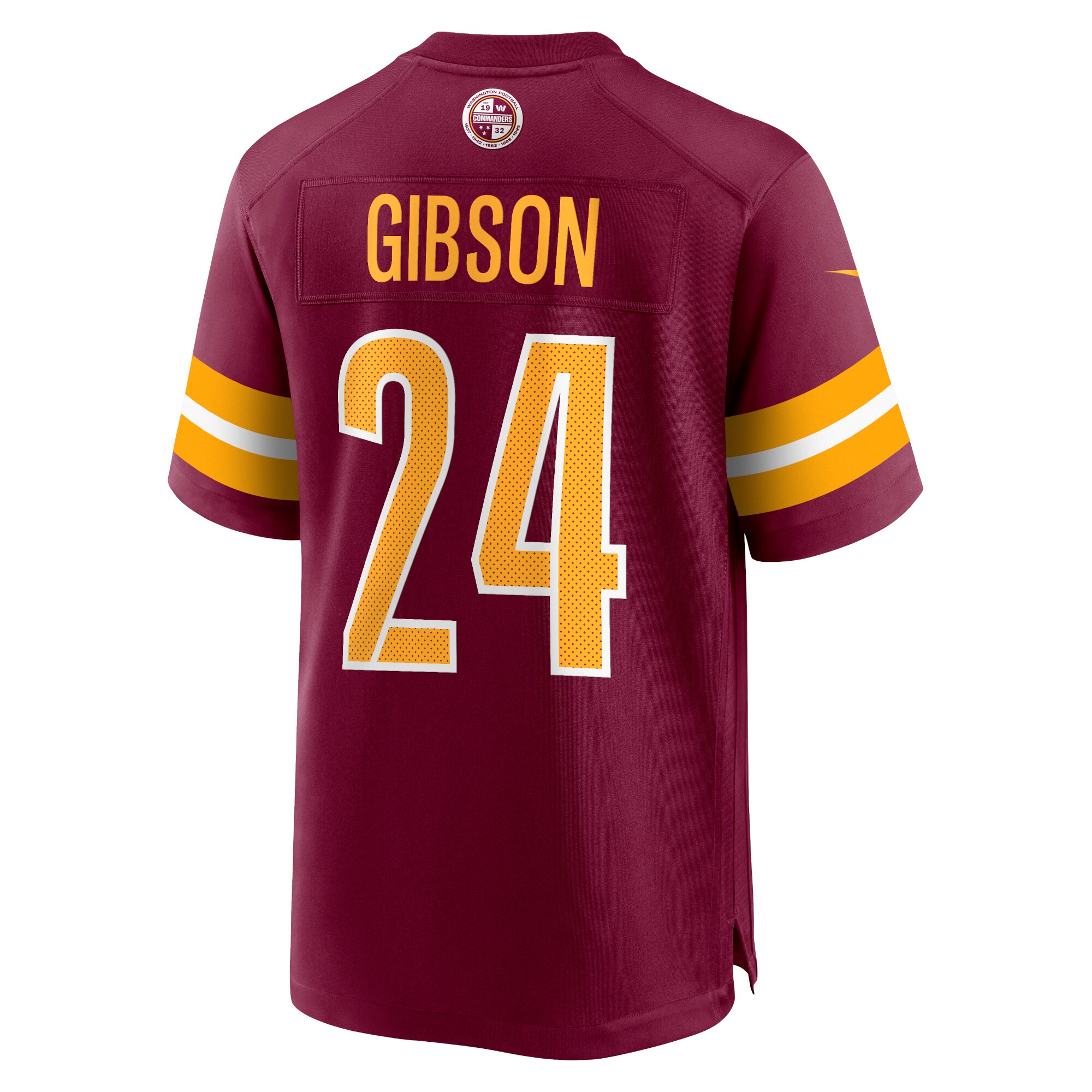 Youth Washington Commanders Antonio Gibson Burgundy Game Jersey JS6928 Saliibo - Image 3
