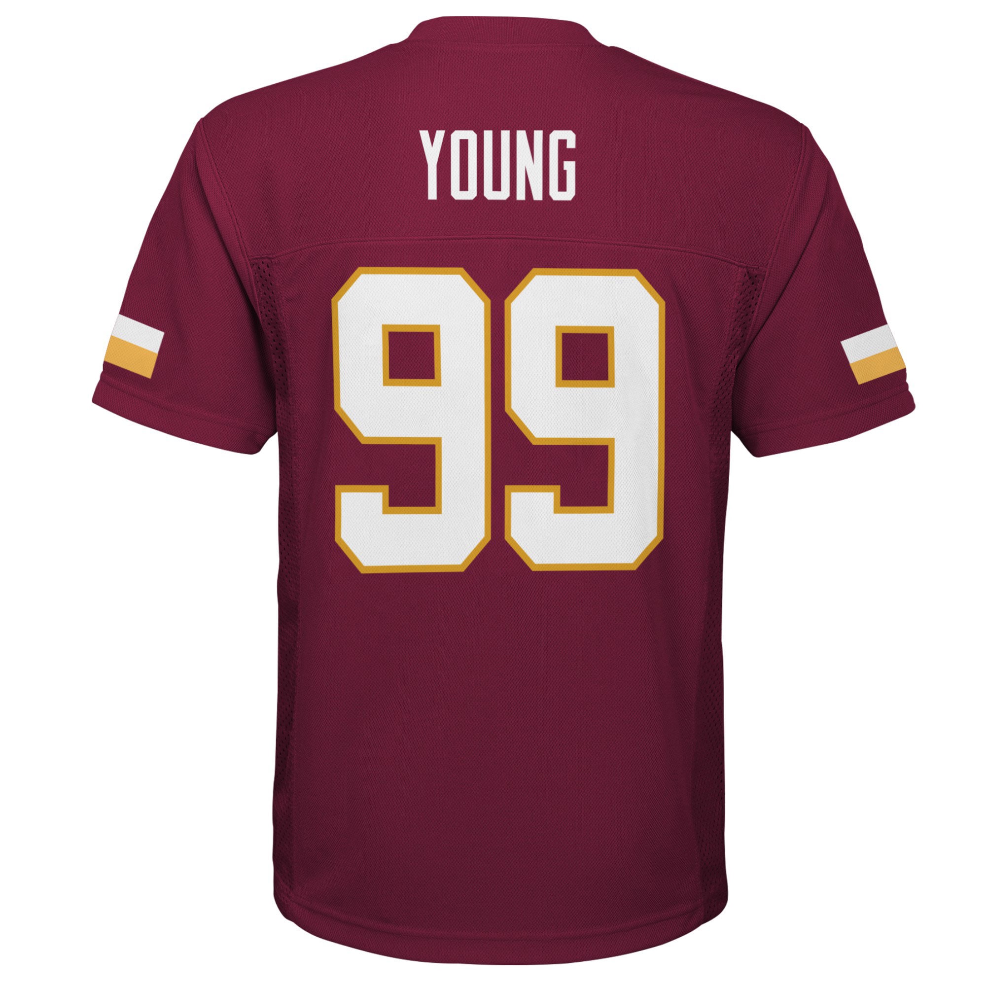 Youth Washington Commanders Chase Young Burgundy Player Jersey JS8005 Saliibo - Image 3