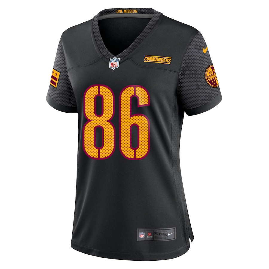 Zach Ertz 86 Washington Commanders Game Women Jersey - Black JS3537 Saliibo - Image 3