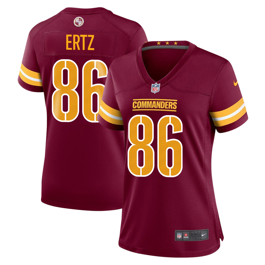 Zach Ertz 86 Washington Commanders Game Women Jersey - Burgundy JS6175 Saliibo