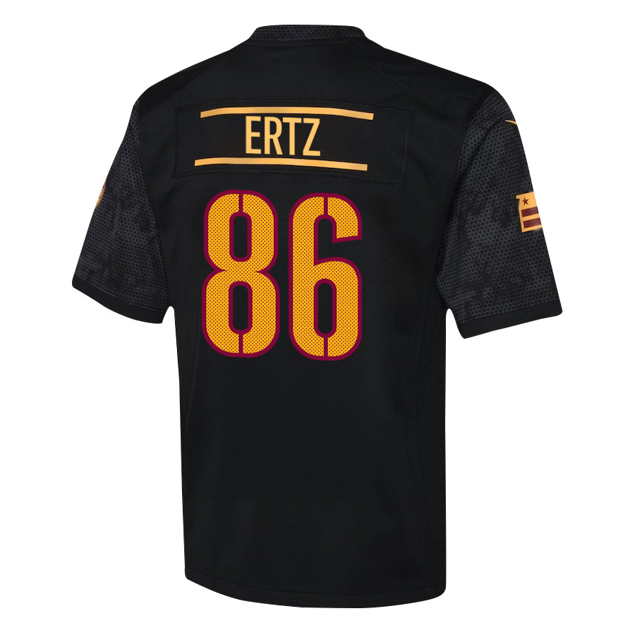 Zach Ertz 86 Washington Commanders Game YOUTH Jersey - Black JS6294 Saliibo - Image 3