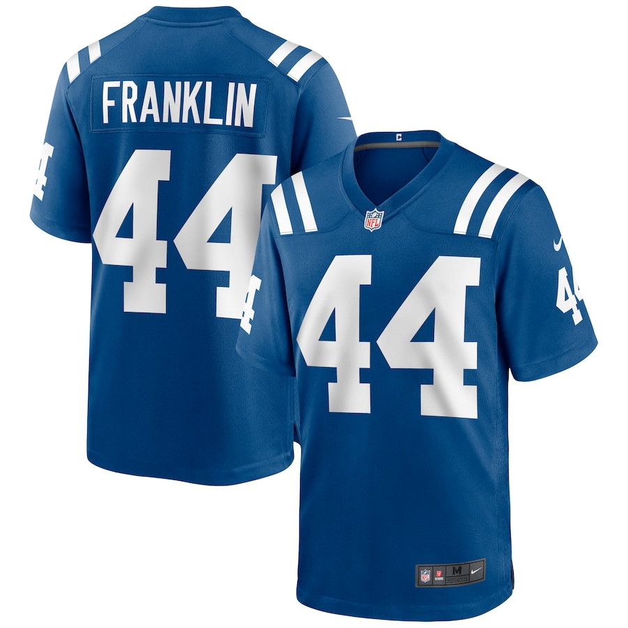 Zaire Franklin 44 Indianapolis Colts Men Game Jersey - Royal JS6989 Saliibo