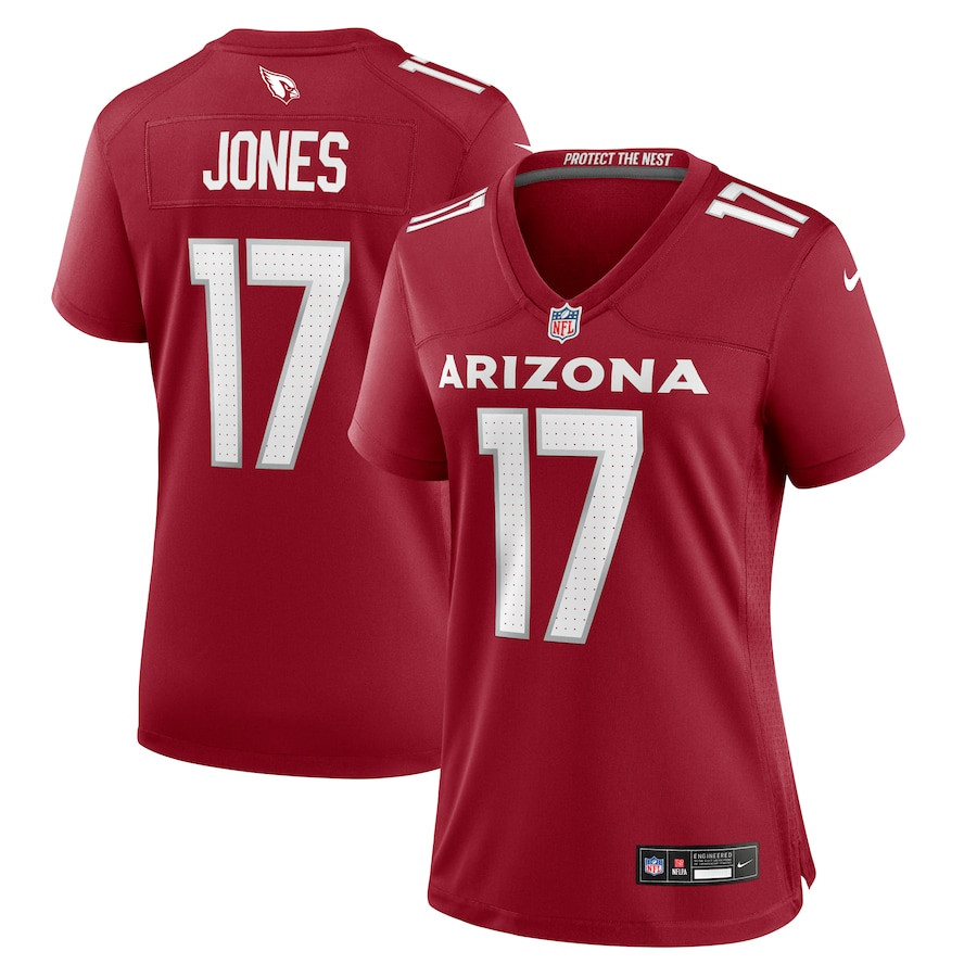 Zay Jones 17 Arizona Cardinals Women's Game Jersey - Cardinal JS8735 Saliibo