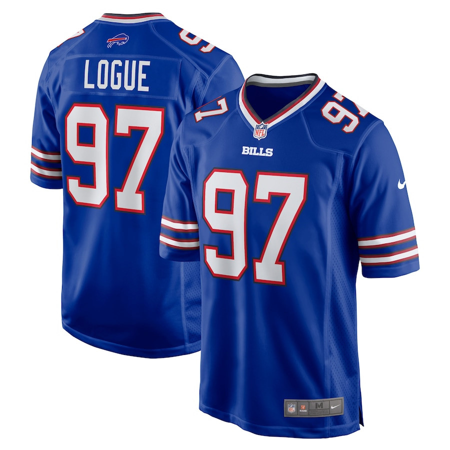 Zion Logue 97 Buffalo Bills Team Game Men Jersey - Royal JS9336 Saliibo